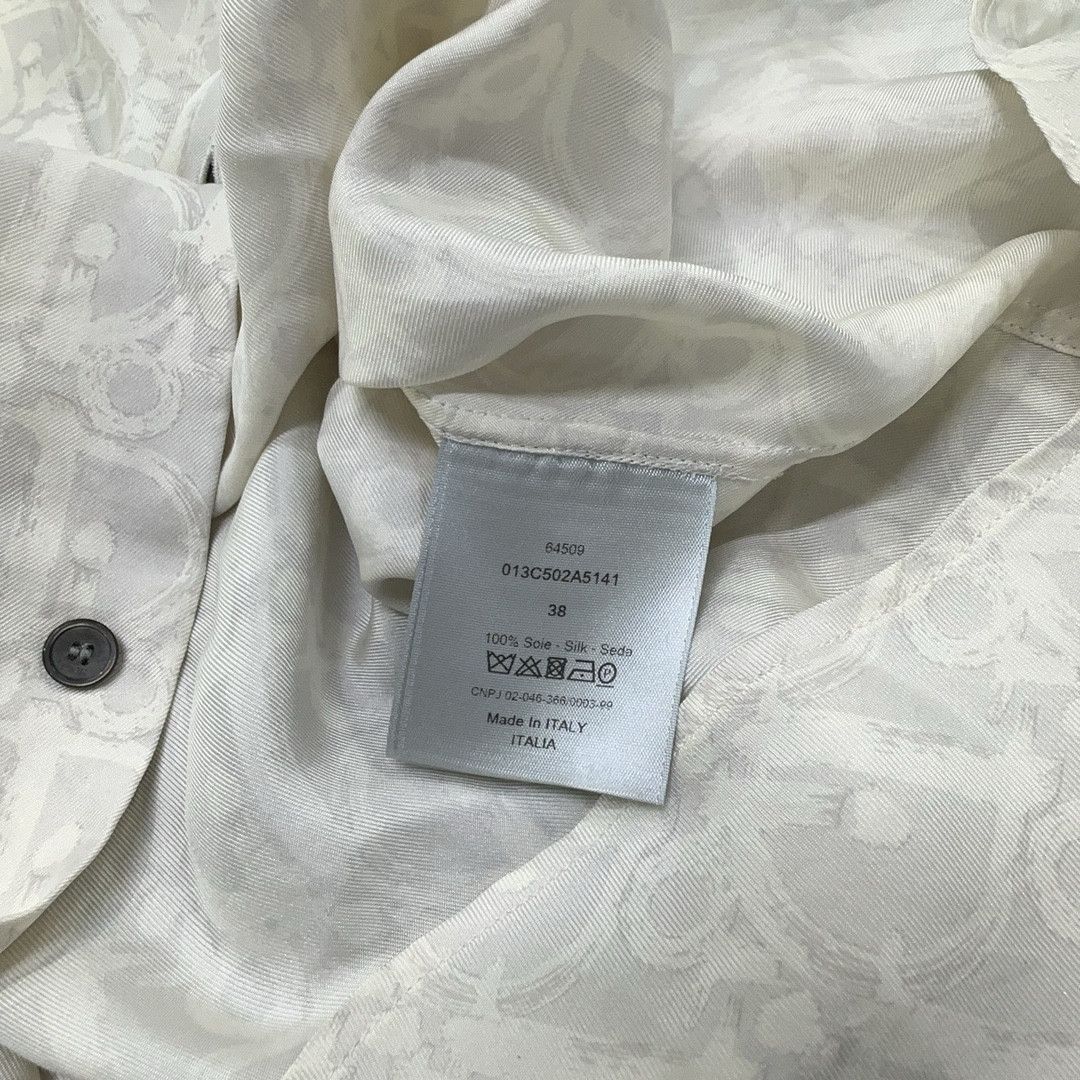 Dior Dior Oblique Silk Shirt Size S Size US S / EU 44-46 / 1 - 4 Thumbnail