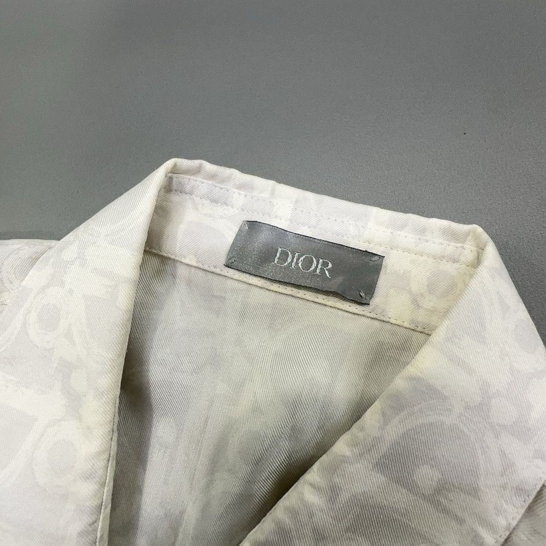 Dior Dior Oblique Silk Shirt Size S Size US S / EU 44-46 / 1 - 3 Thumbnail