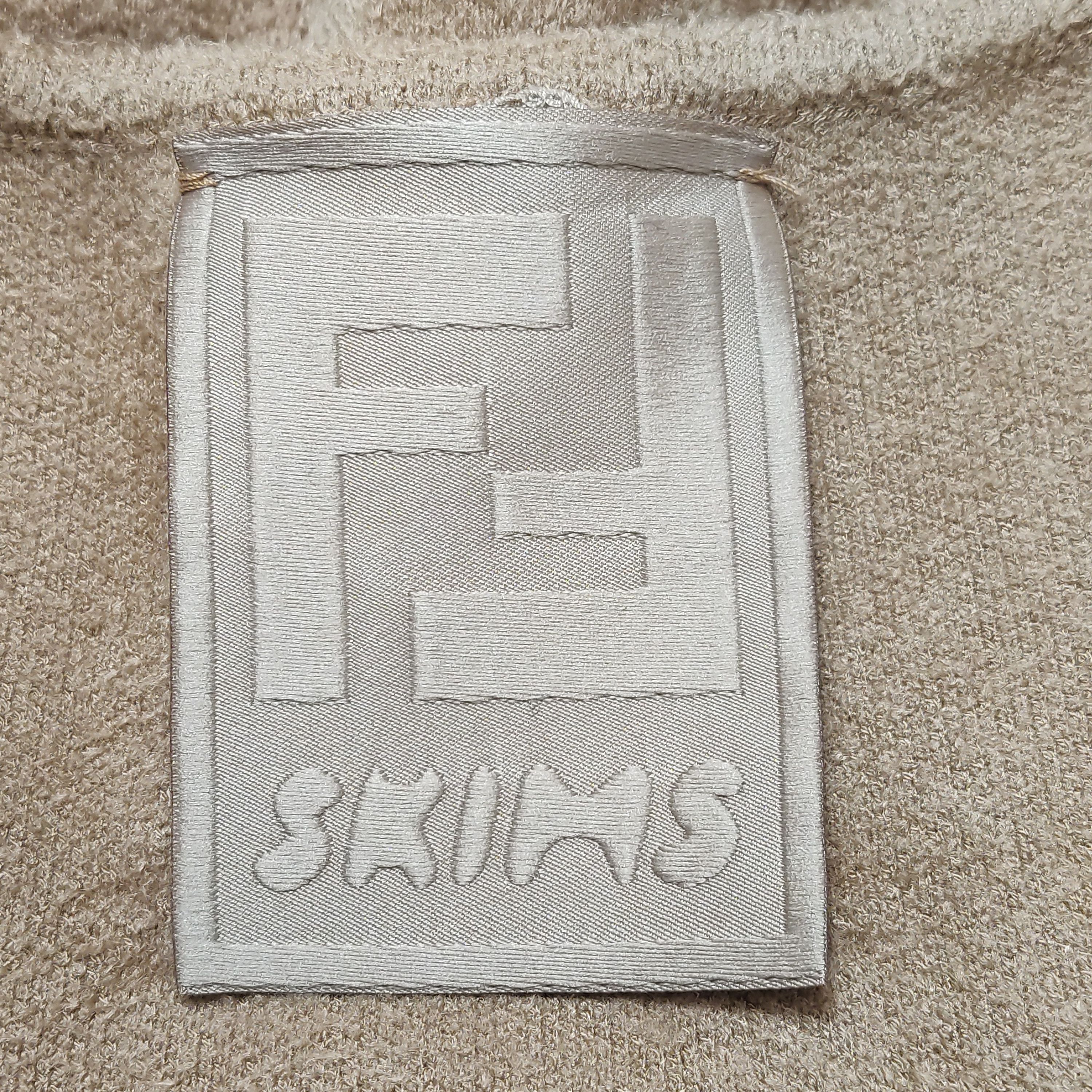 Fendi × SKIMS Fendi x SKIMS Sleeveless Mini Dress Size IT 36 Size XS / US 0-2 / IT 36-38 - 4 Thumbnail