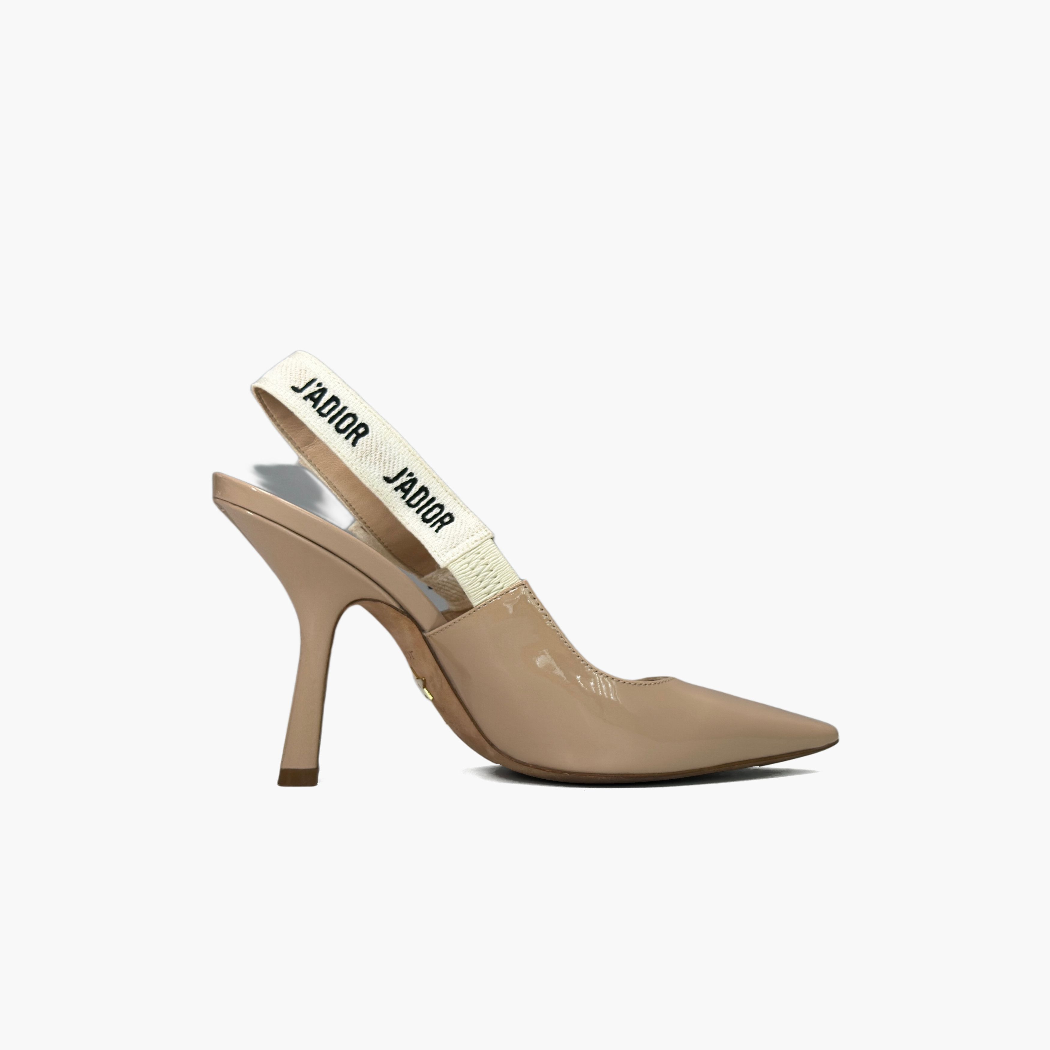 Dior Dior J'Adior Patent Leather Slingback Pumps Size 35.5 Size US 5.5 / IT 35.5 - 2 Thumbnail