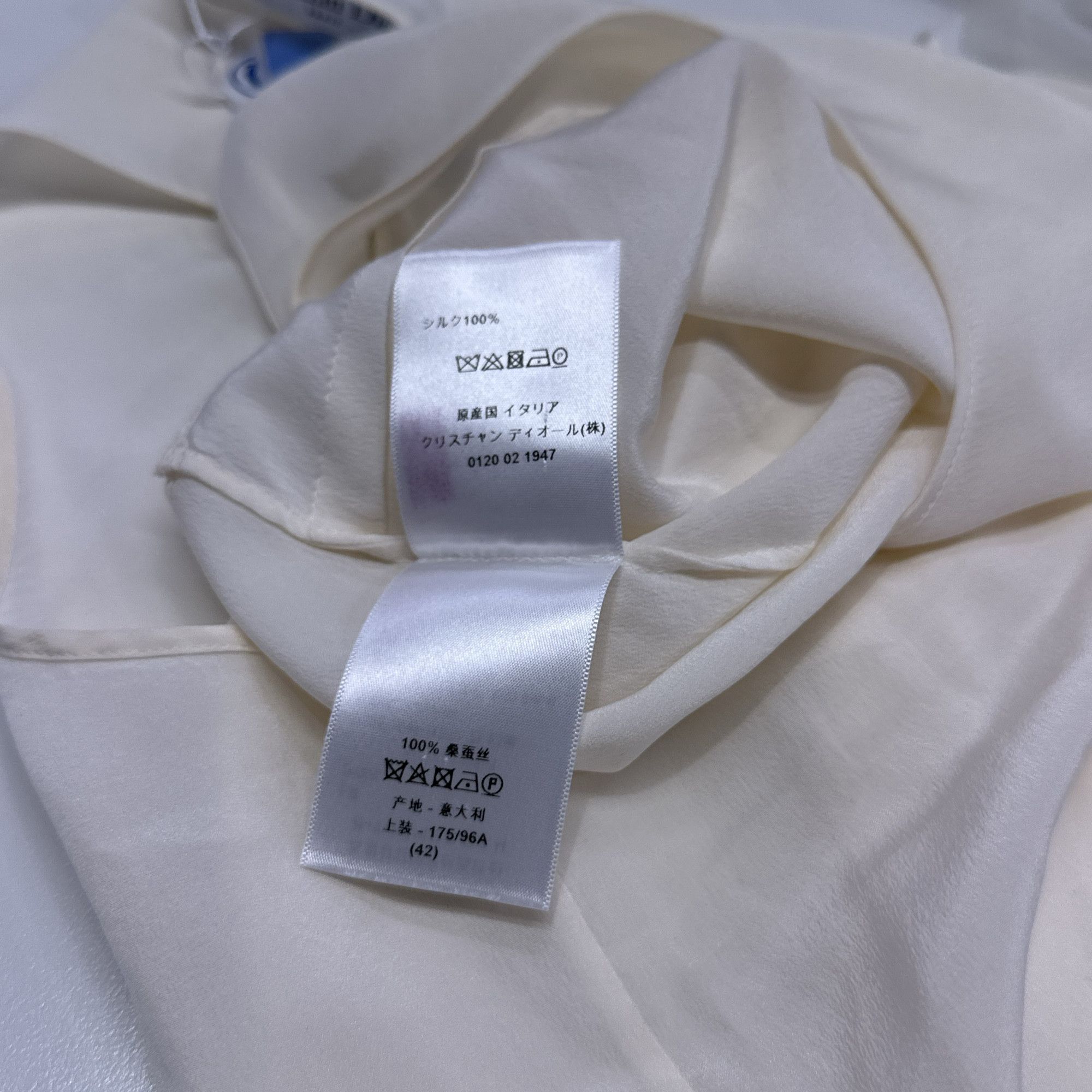 Christian Dior Monsieur Christian Dior Embroidered Silk Tank Top Size 42 Size M / US 6-8 / IT 42-44 - 5 Thumbnail