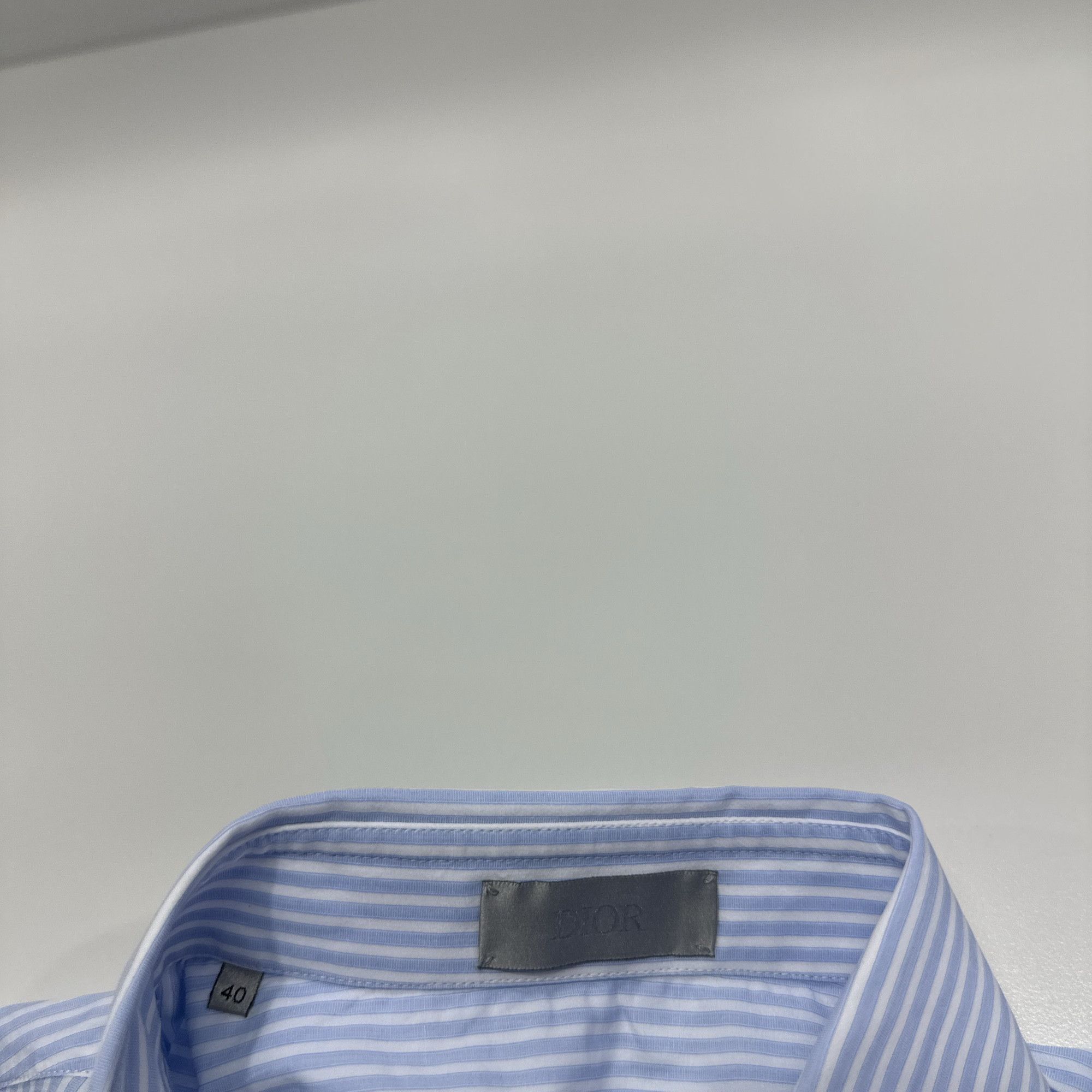 Dior Dior Striped Button Up Shirt Size M Size US XXS / EU 40 - 3 Thumbnail