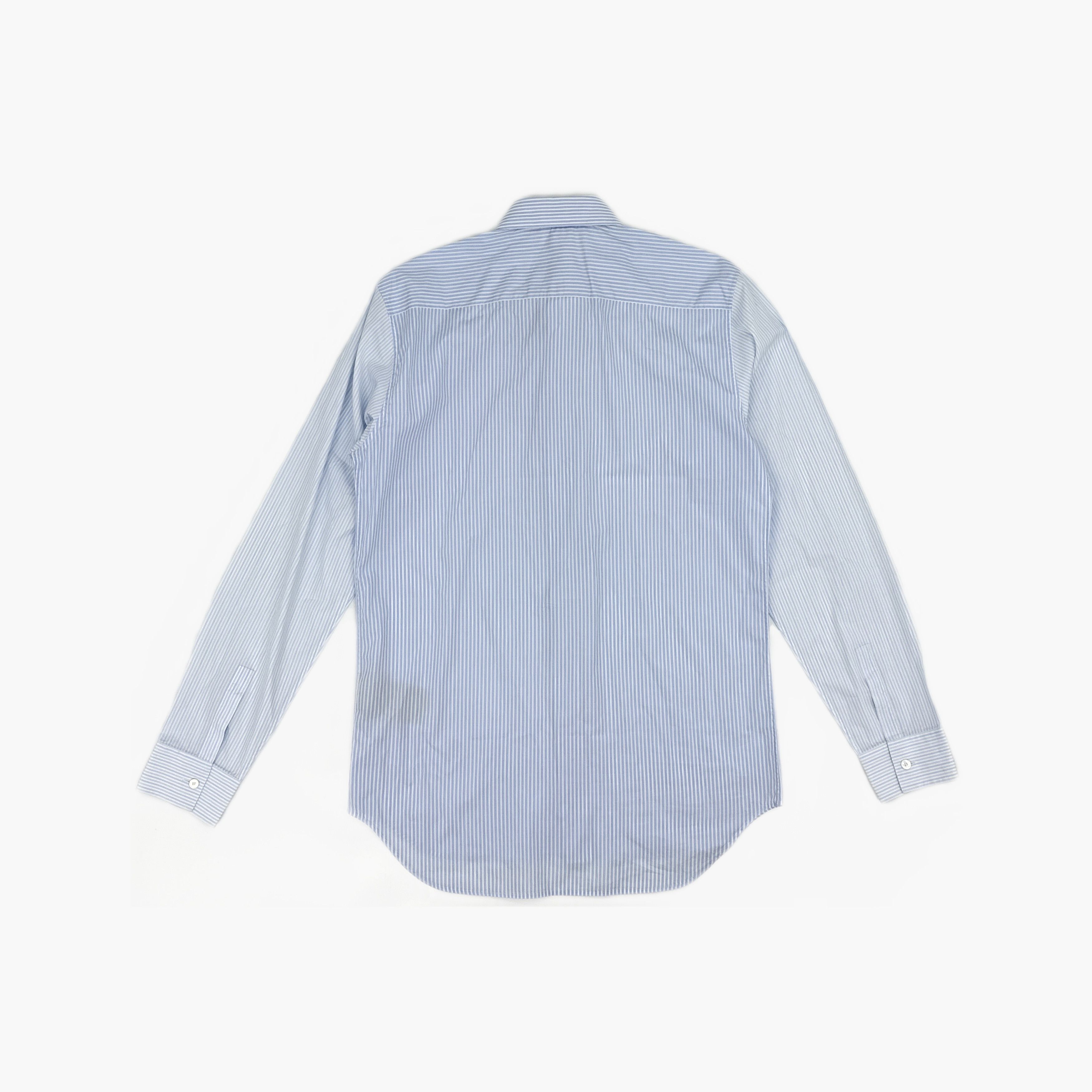 Dior Dior Striped Button Up Shirt Size M Size US XXS / EU 40 - 2 Thumbnail