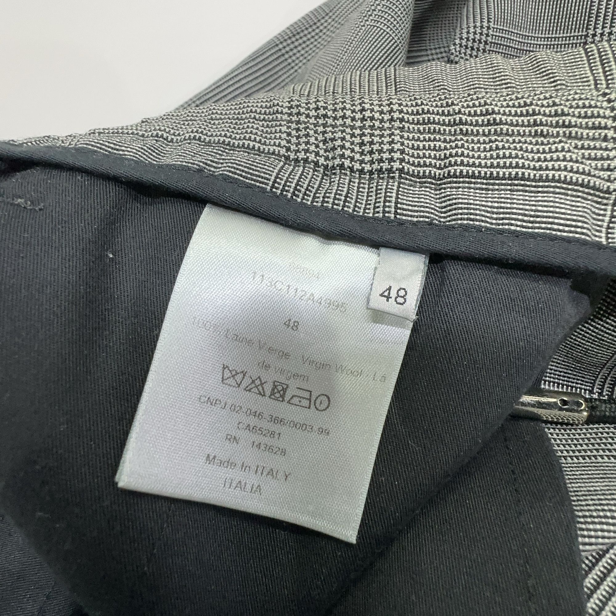 Dior Dior Plaid Wool Drawstring Casual Pants Size 48 Size US 32 / EU 48 - 4 Thumbnail