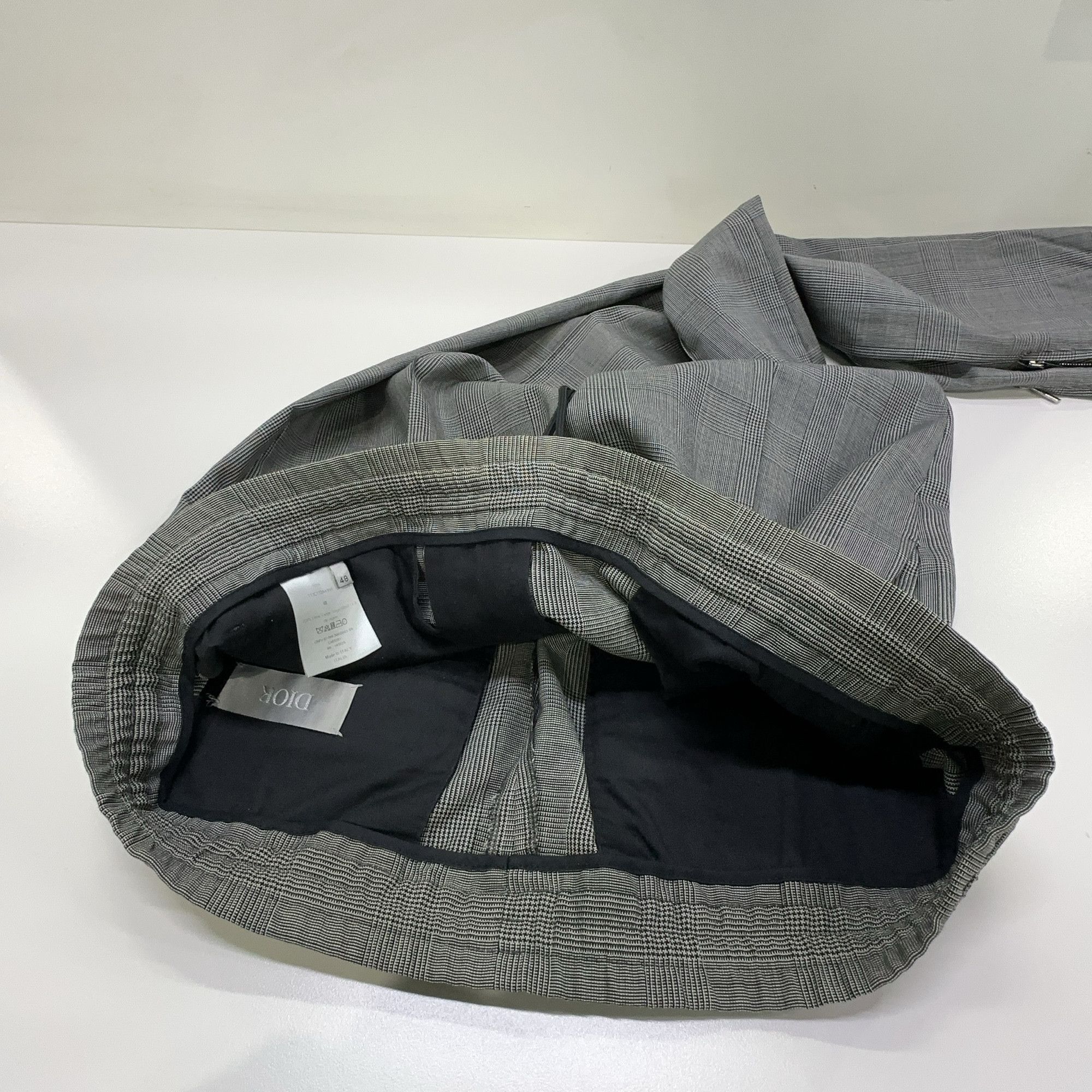 Dior Dior Plaid Wool Drawstring Casual Pants Size 48 Size US 32 / EU 48 - 5 Thumbnail