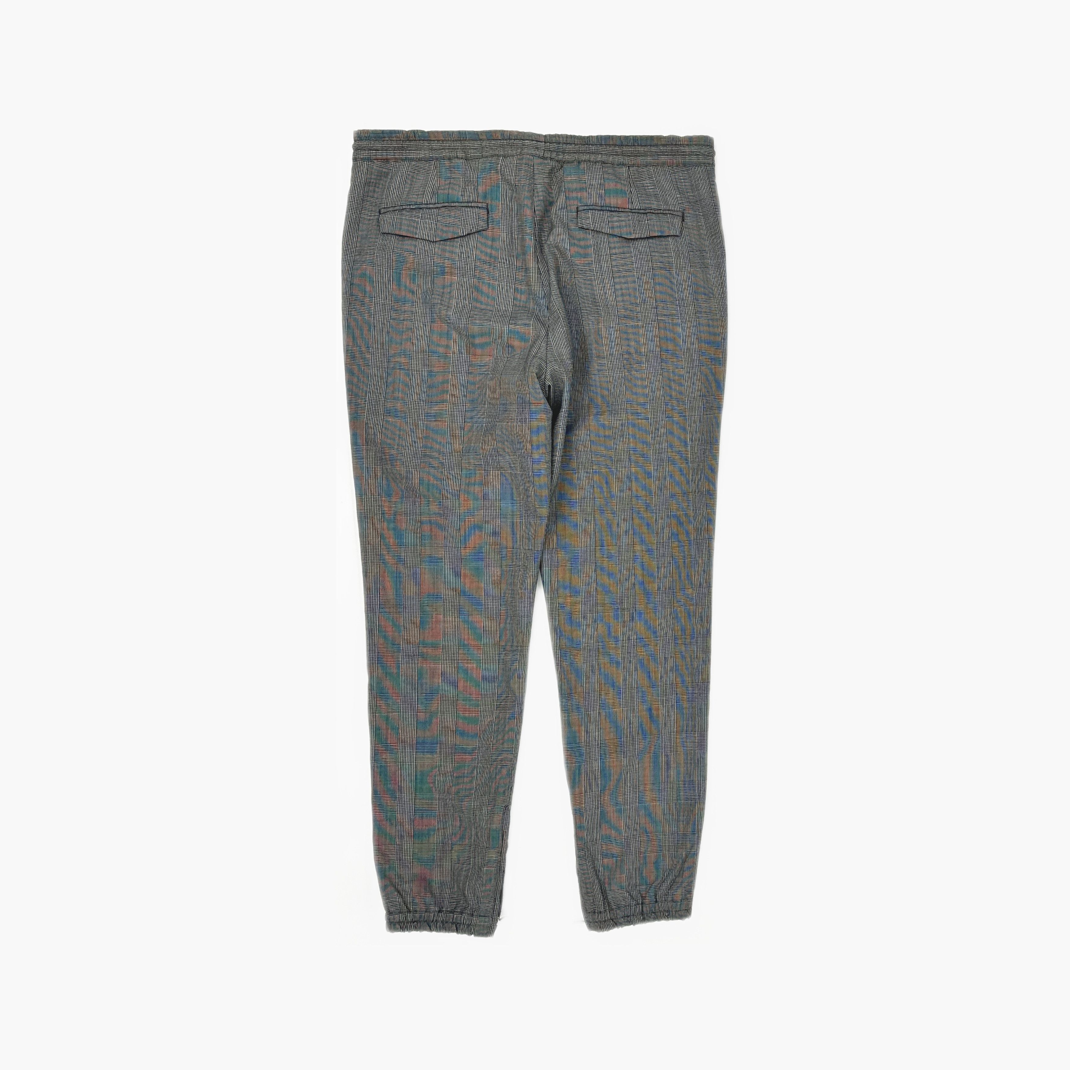 Dior Dior Plaid Wool Drawstring Casual Pants Size 48 Size US 32 / EU 48 - 2 Thumbnail