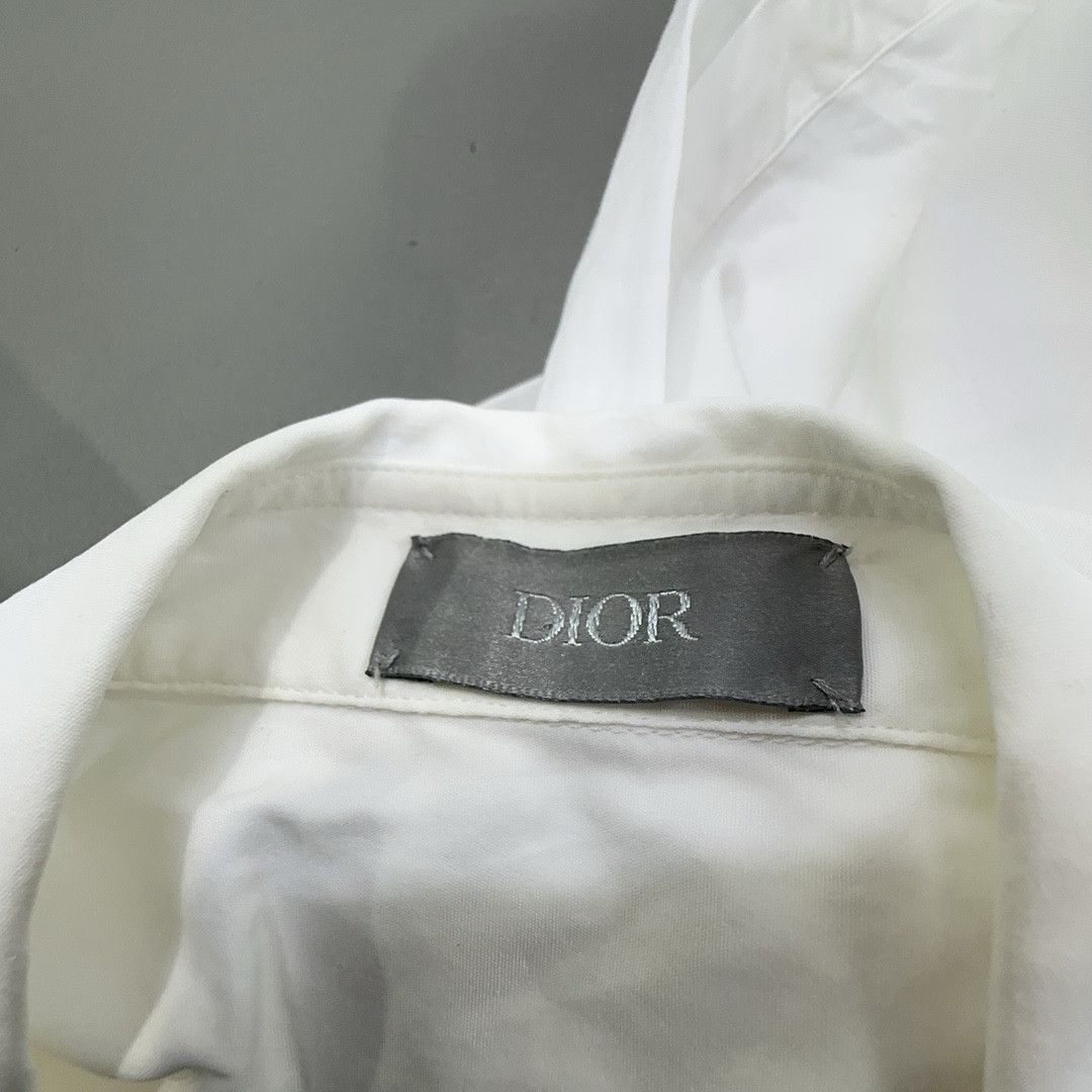 Dior Dior Sequin Logo Button Up Shirt Size S Size US S / EU 44-46 / 1 - 3 Thumbnail