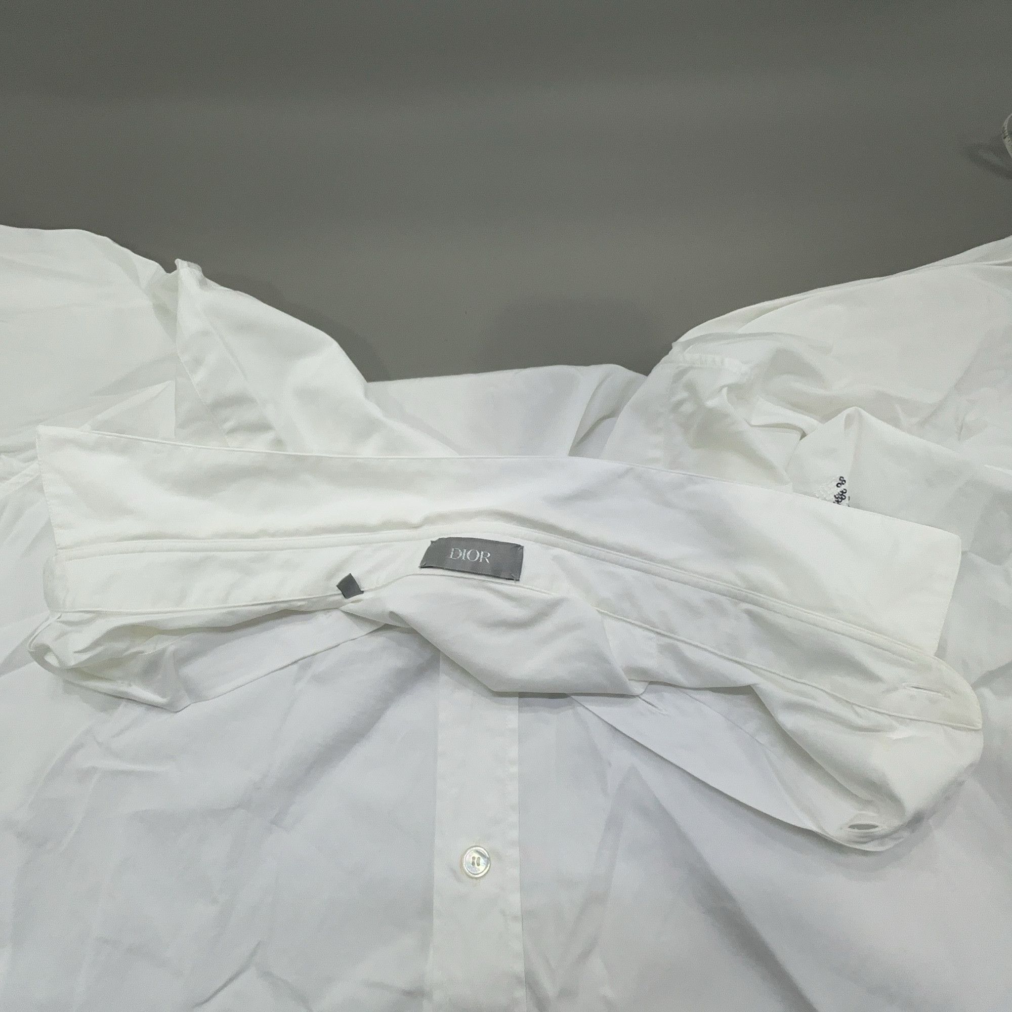 Dior Dior Sequin Logo Button Up Shirt Size S Size US S / EU 44-46 / 1 - 5 Thumbnail