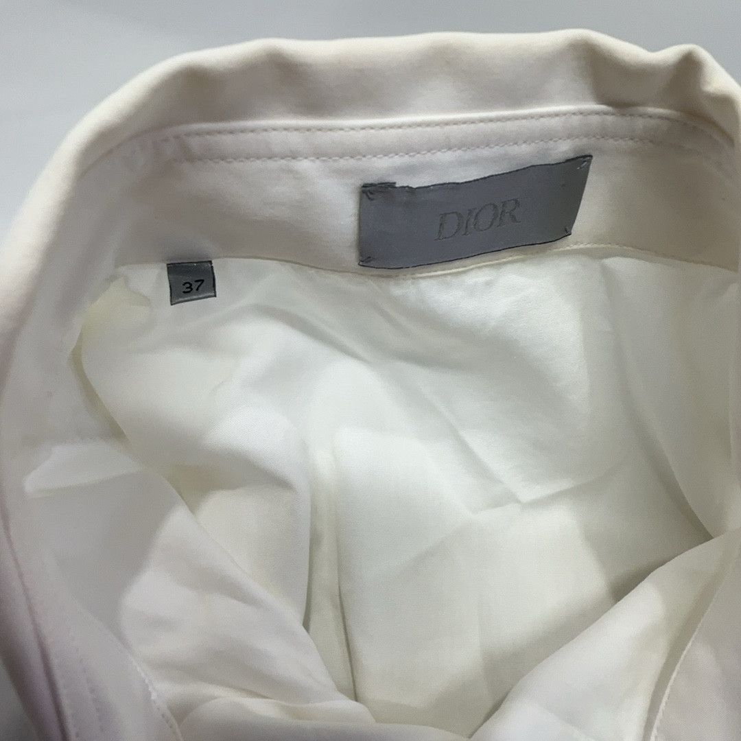 Dior Dior Ribbed Shoulder Button Up Shirt Size 37 Size US S / EU 44-46 / 1 - 3 Thumbnail
