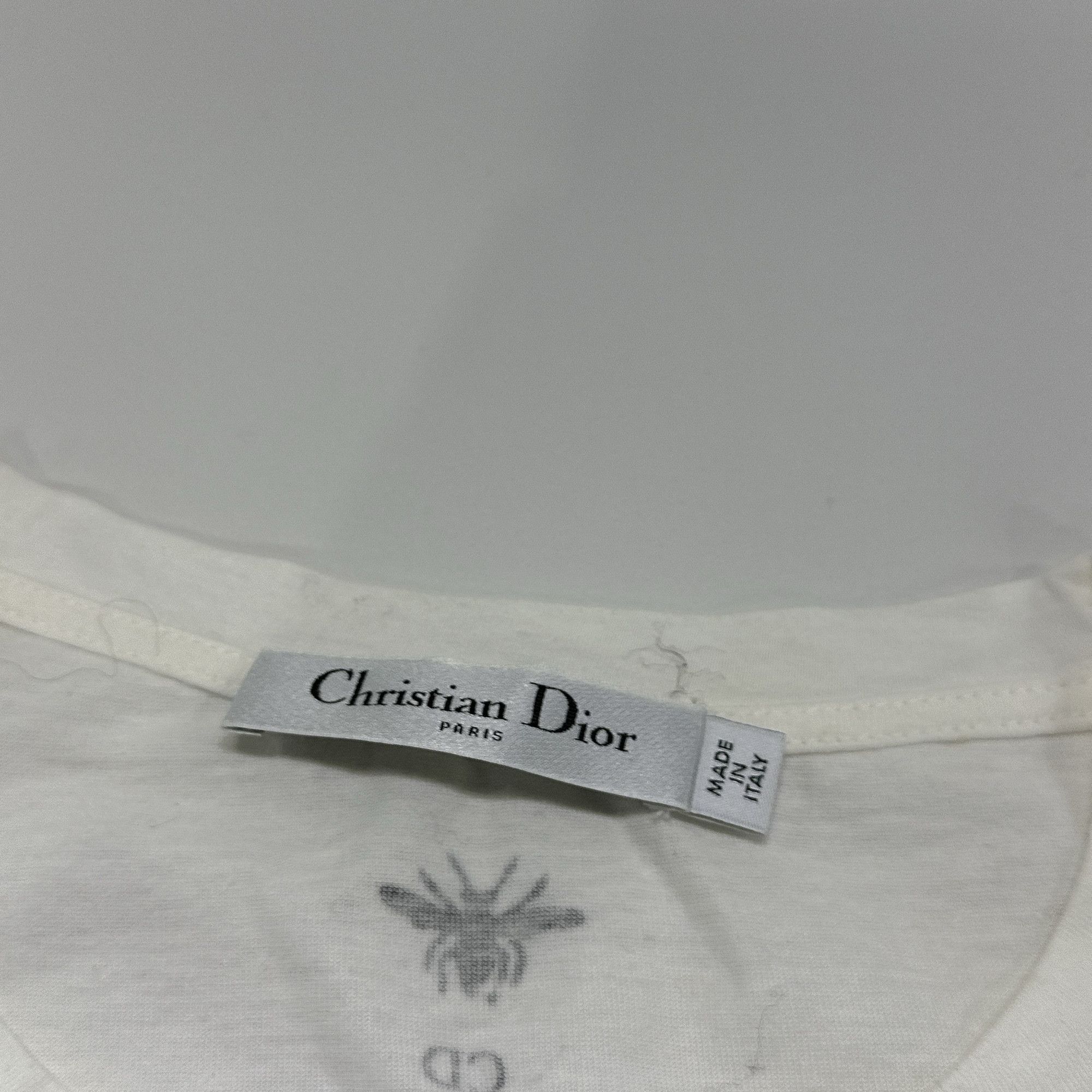 Dior Dior Bee Logo Short Sleeve T-Shirt Size XS Size XS / US 0-2 / IT 36-38 - 4 Thumbnail