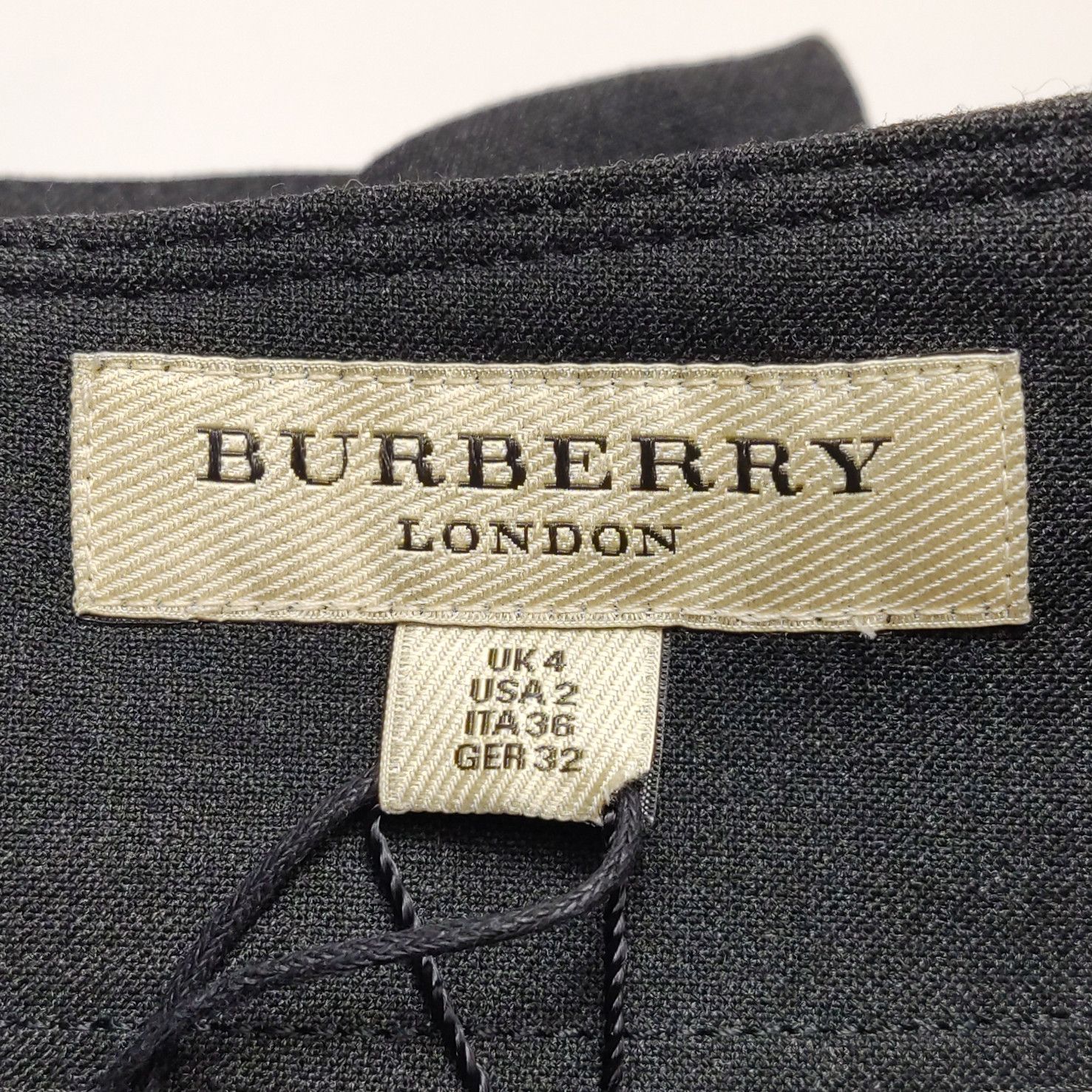 Burberry Burberry London Black Pencil Skirt Size US 2 Size 26" / US 2 / IT 38 - 5 Thumbnail