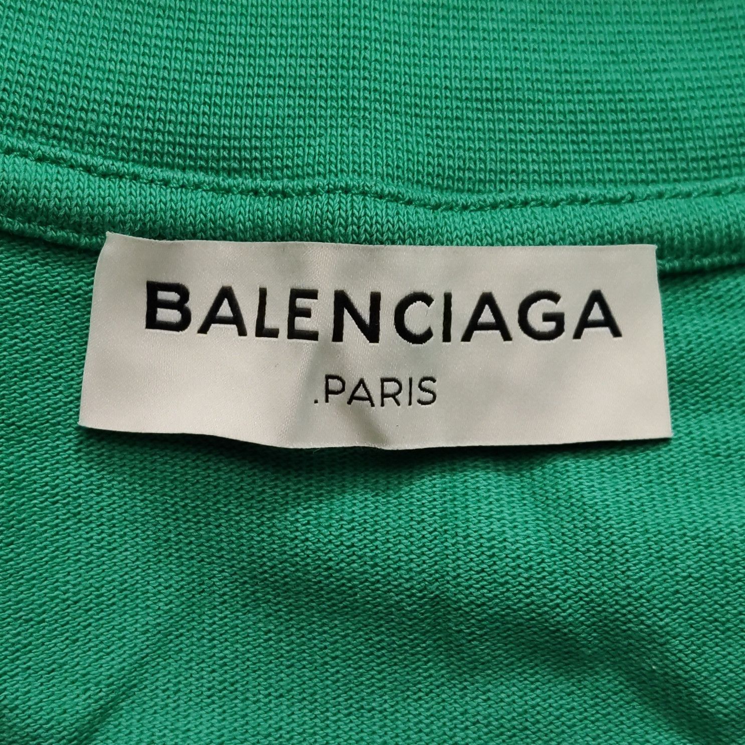Balenciaga Balenciaga Green Long Sleeve T-Shirt Size L Size US L / EU 52-54 / 3 - 4 Thumbnail