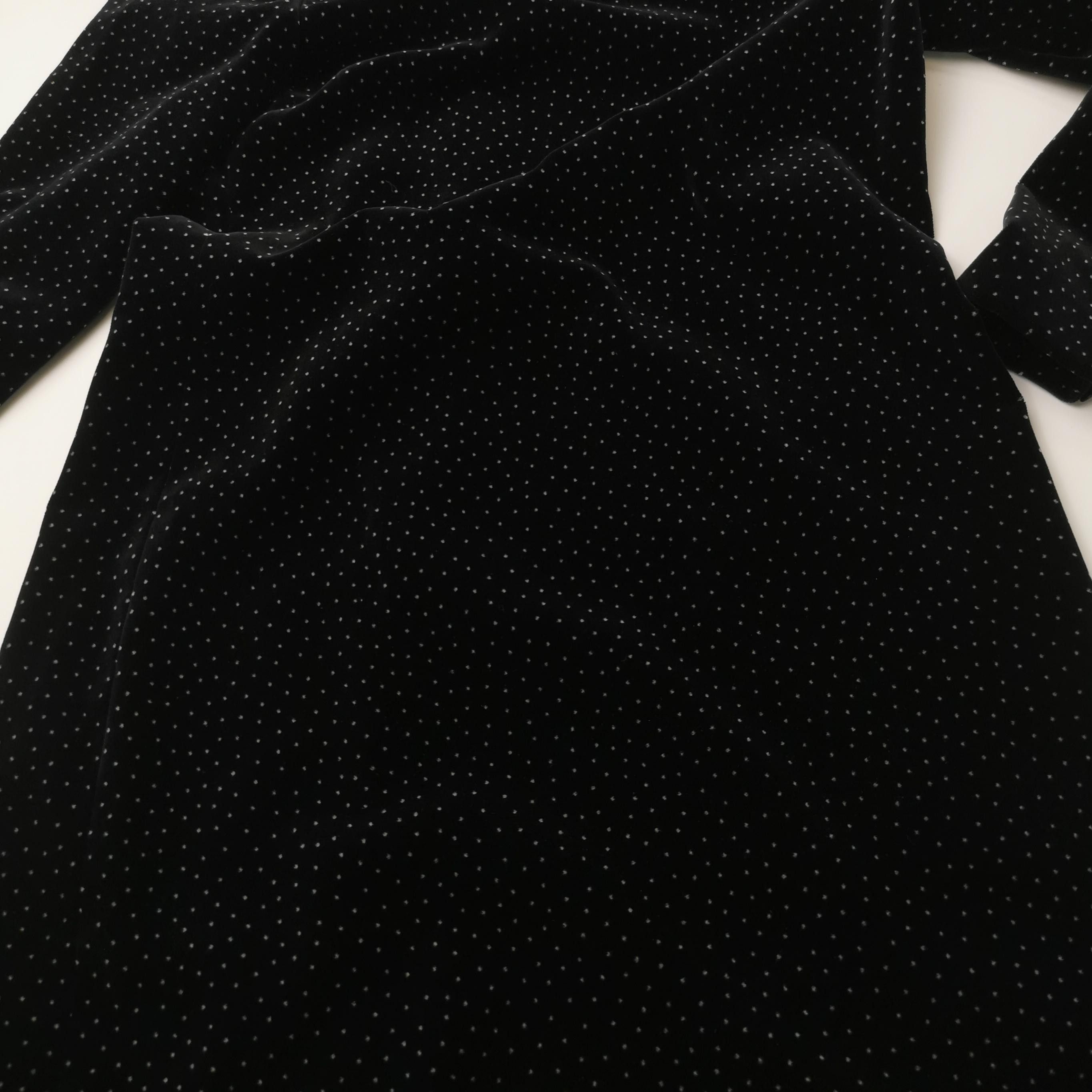 Theory Theory Dot Velvet Mini Dress Size 2 Size XS / US 0-2 / IT 36-38 - 3 Thumbnail