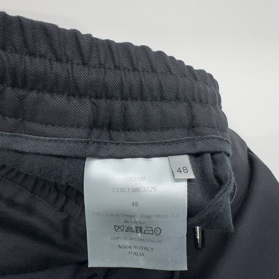 Dior Dior Virgin Wool Drawstring Pants Size 32 Size US 32 / EU 48 - 3 Thumbnail