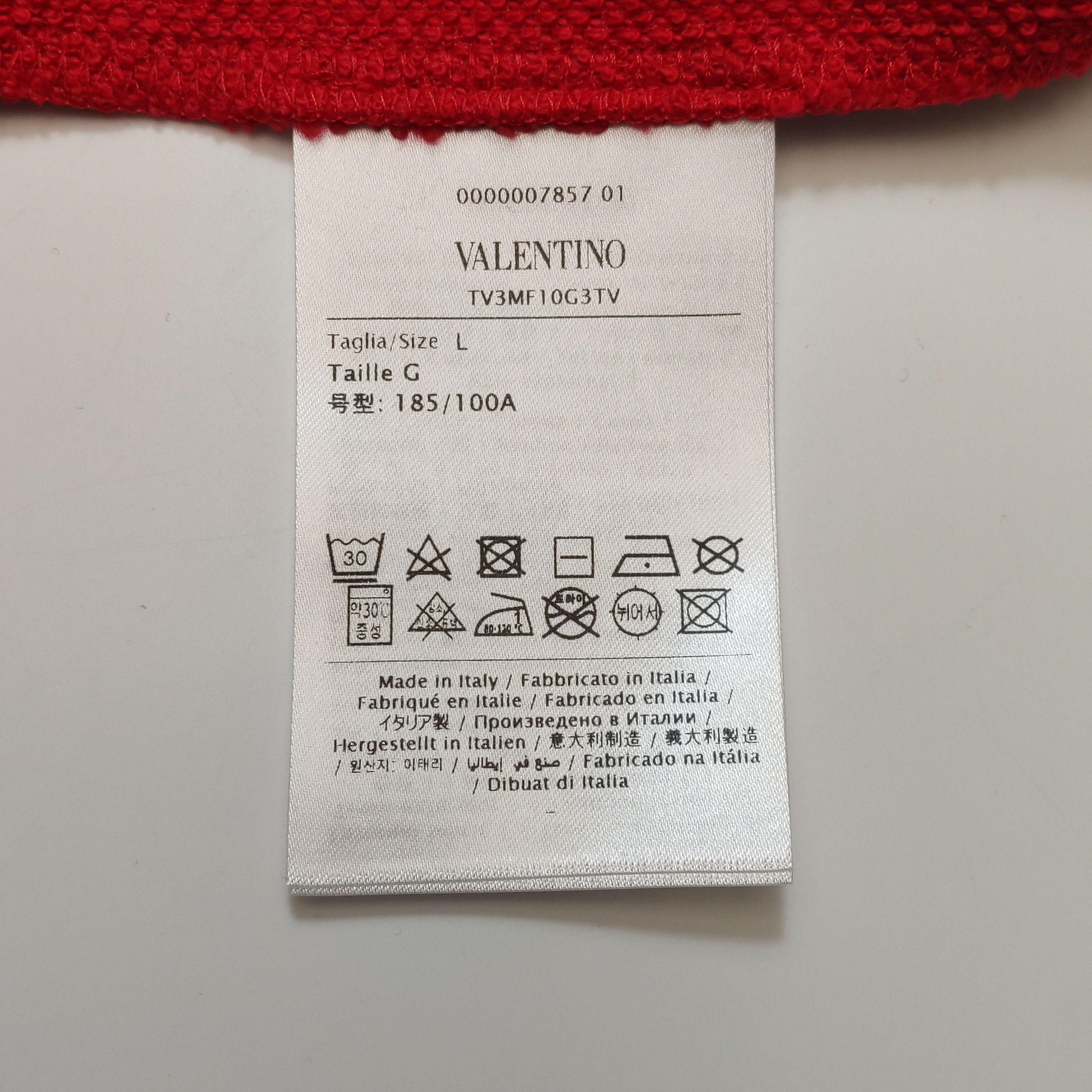 Valentino Valentino VLTN Logo Sweatshirt Size L Size US L / EU 52-54 / 3 - 6 Thumbnail