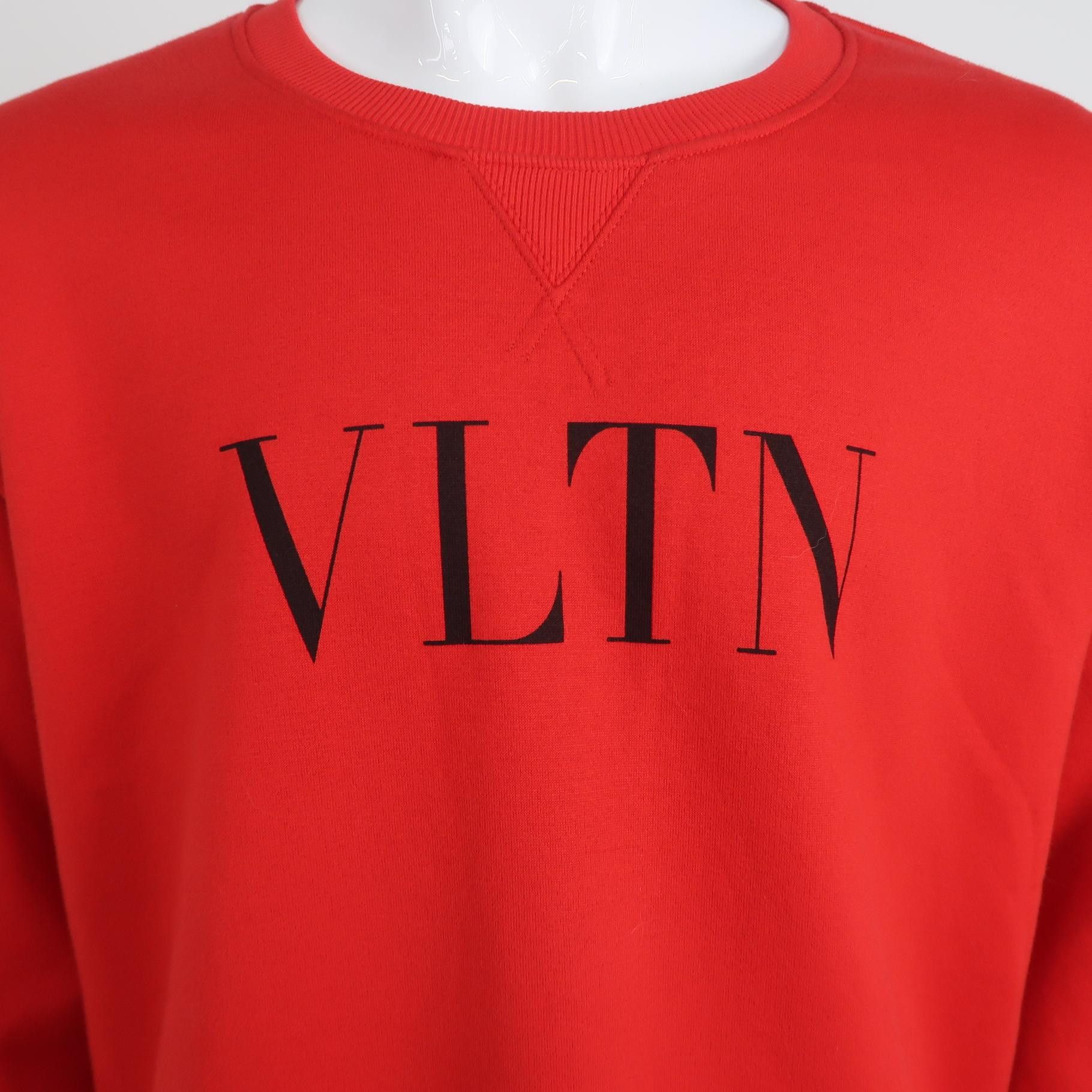 Valentino Valentino VLTN Logo Sweatshirt Size L Size US L / EU 52-54 / 3 - 3 Thumbnail