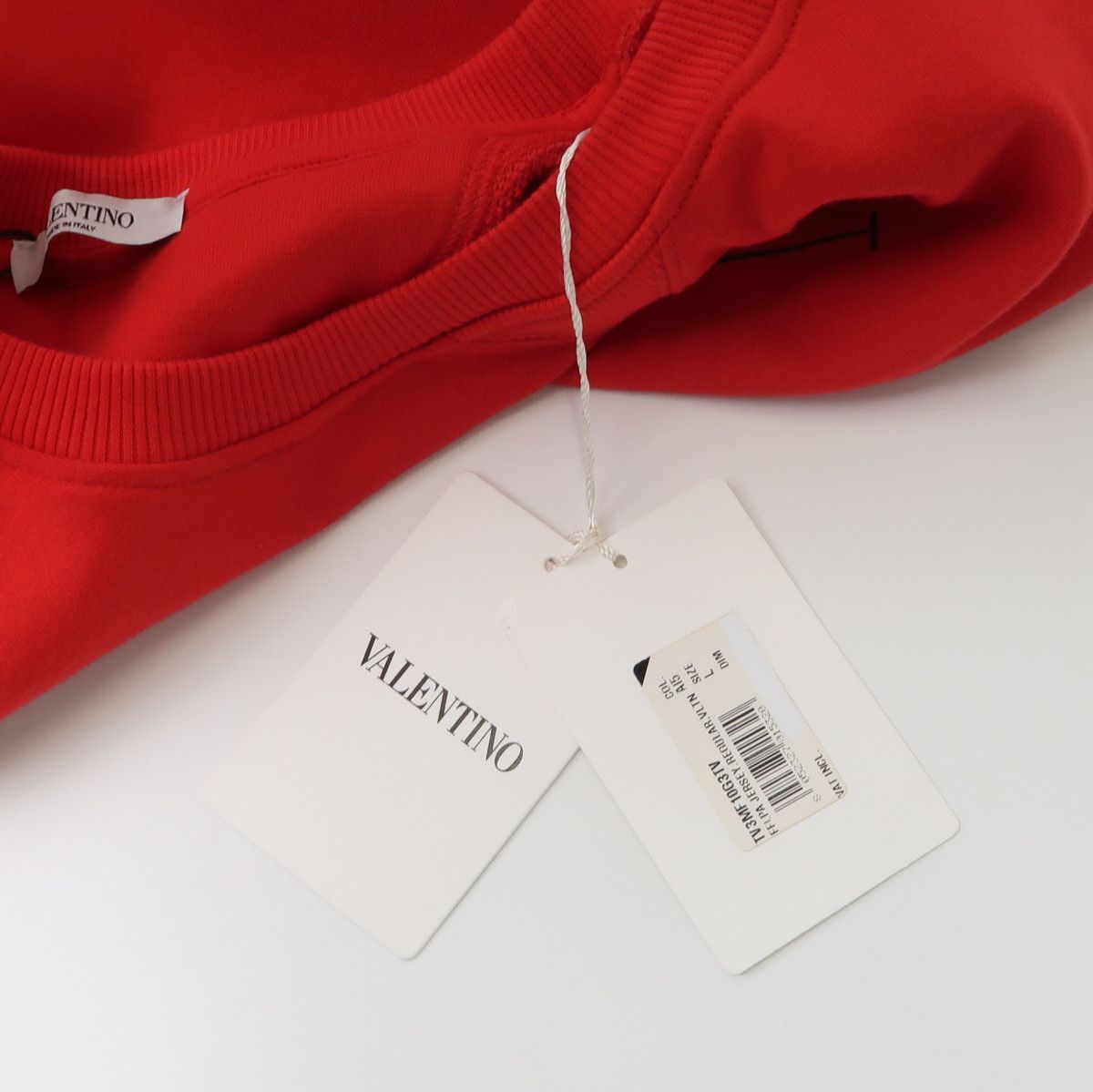 Valentino Valentino VLTN Logo Sweatshirt Size L Size US L / EU 52-54 / 3 - 4 Thumbnail