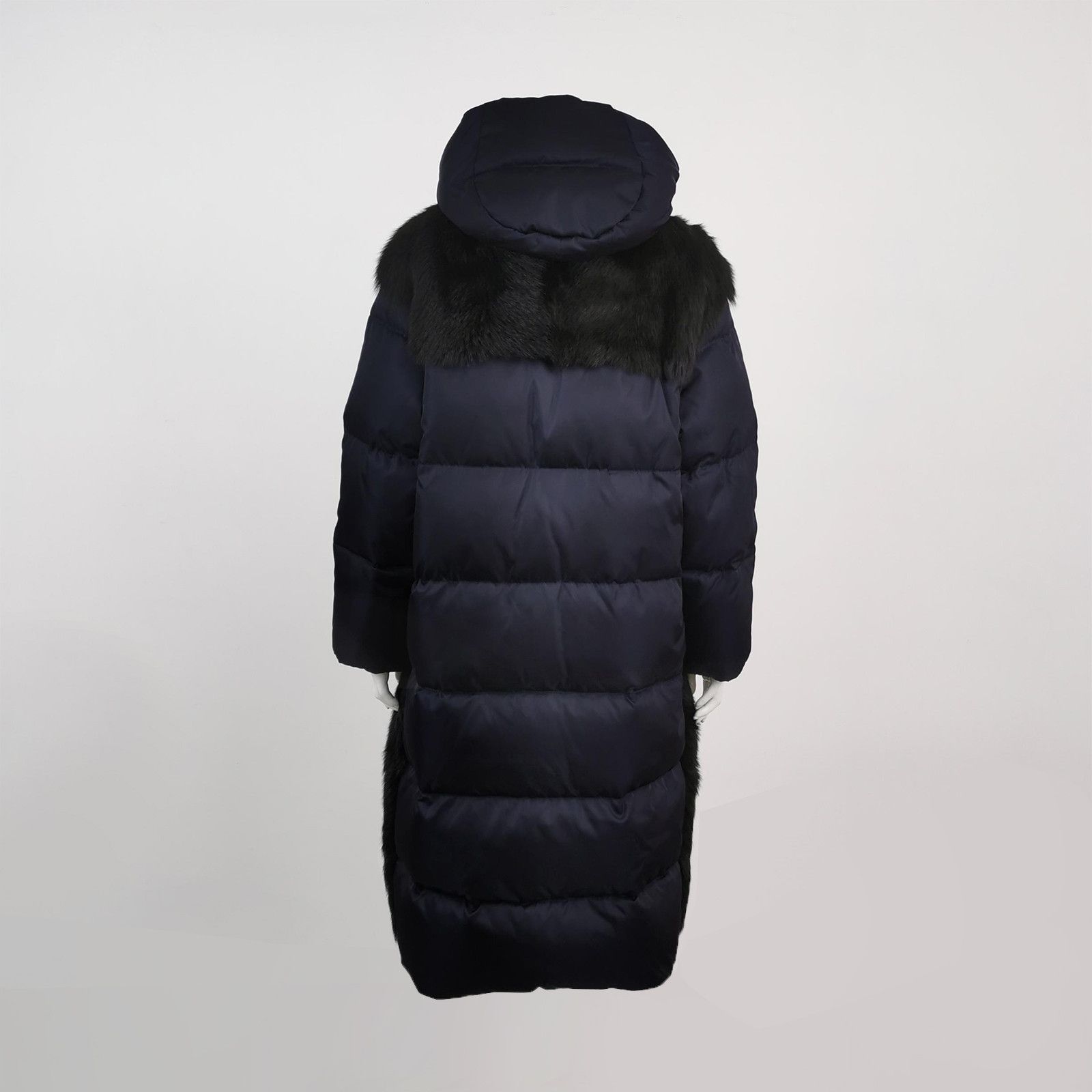 Prada Prada Shearling Hooded Down Coat Size 40 Size S / US 4 / IT 40 - 2 Thumbnail