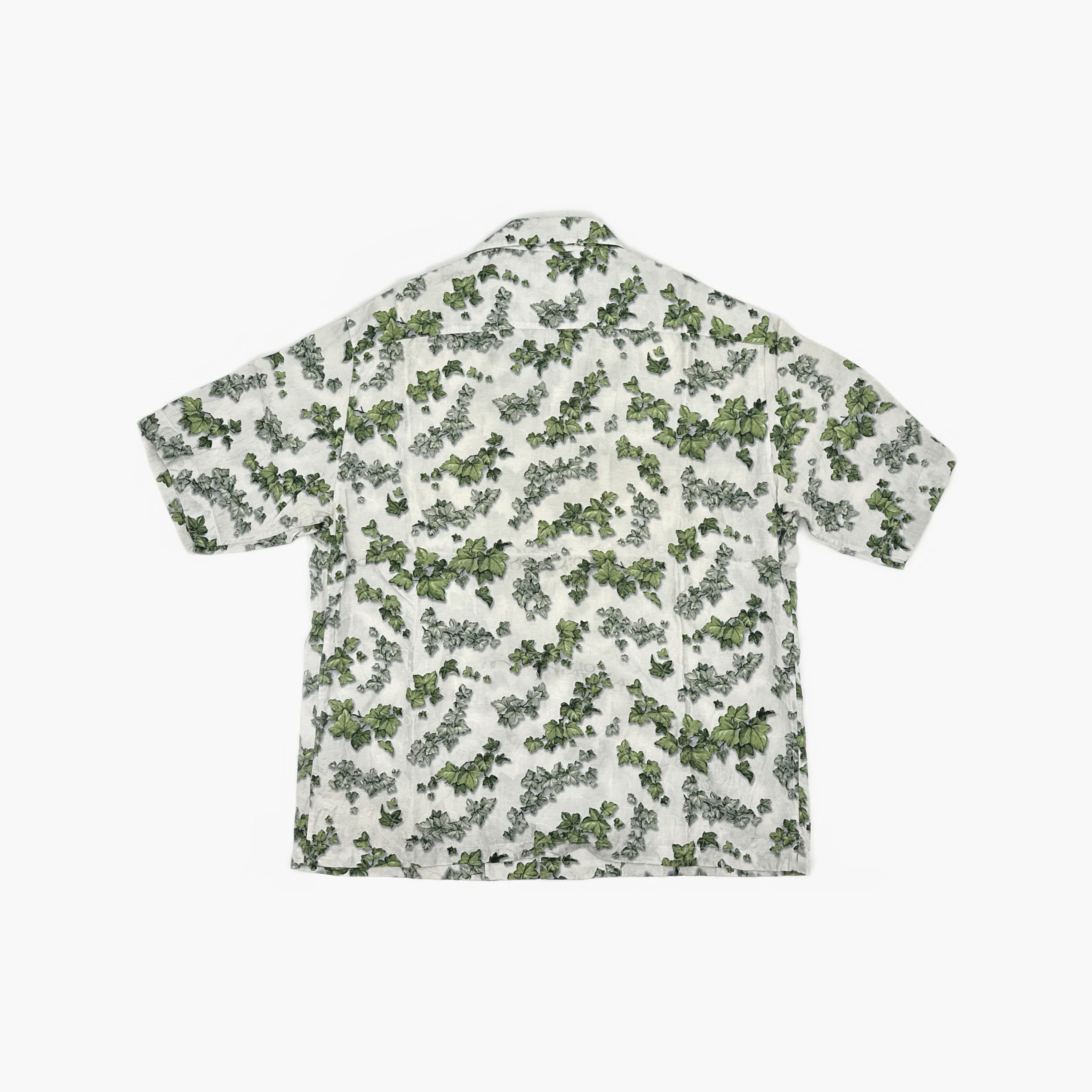 Dior Dior Floral Print Short Sleeve Shirt Size 38 Size US S / EU 44-46 / 1 - 2 Thumbnail