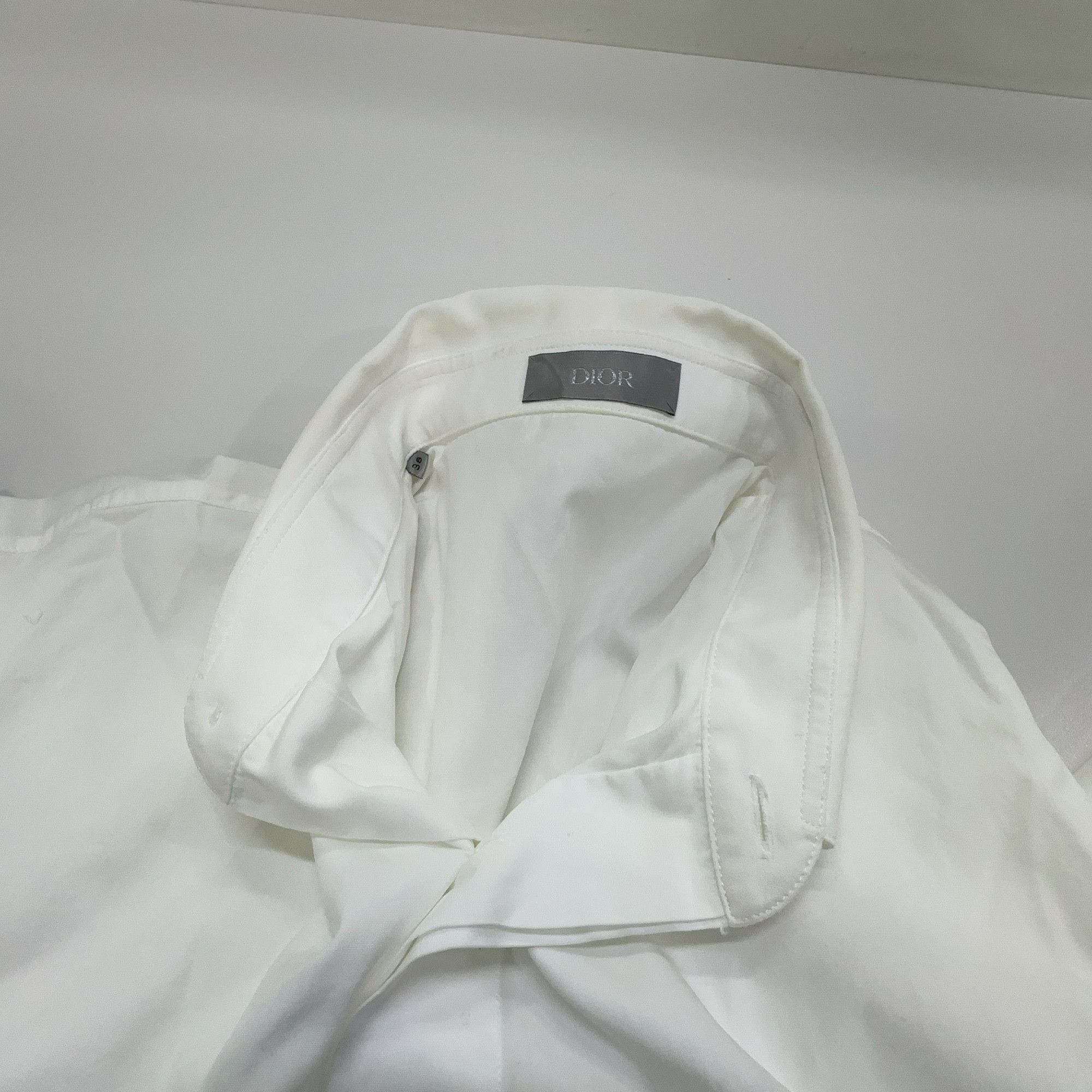 Dior Dior Logo Embroidered Button Up Shirt Size S Size US S / EU 44-46 / 1 - 5 Thumbnail