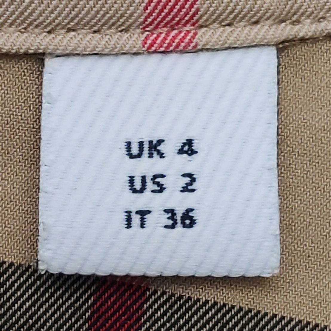 Burberry Burberry Check Button Up Shirt US 2 Size XS / US 0-2 / IT 36-38 - 7 Thumbnail