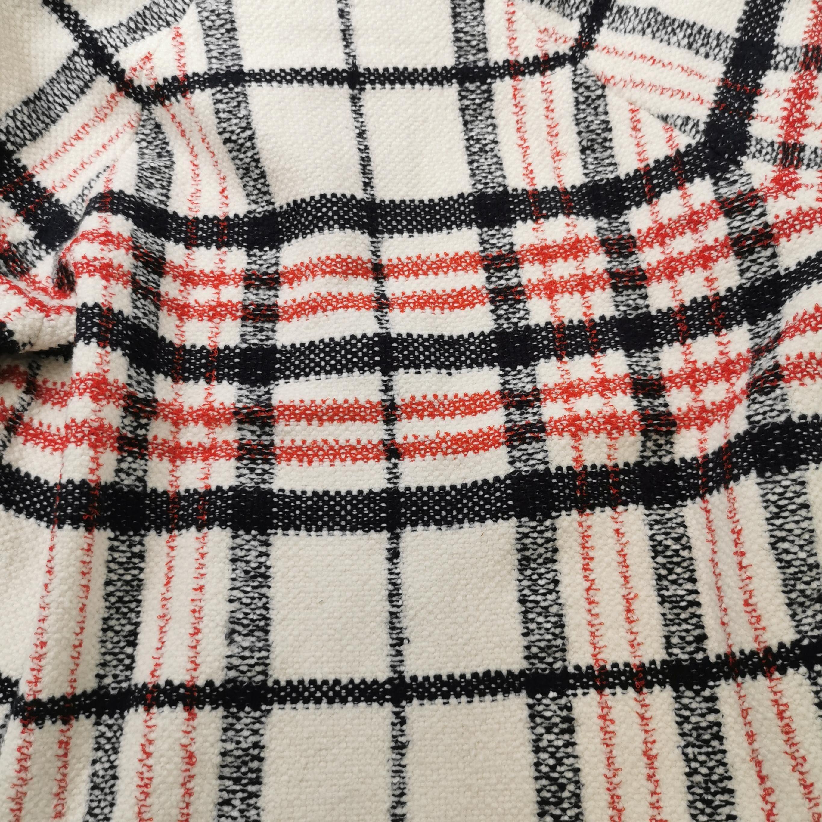 Dior Dior Checked Wool Blend Jacket US 8 Size M / US 6-8 / IT 42-44 - 4 Thumbnail