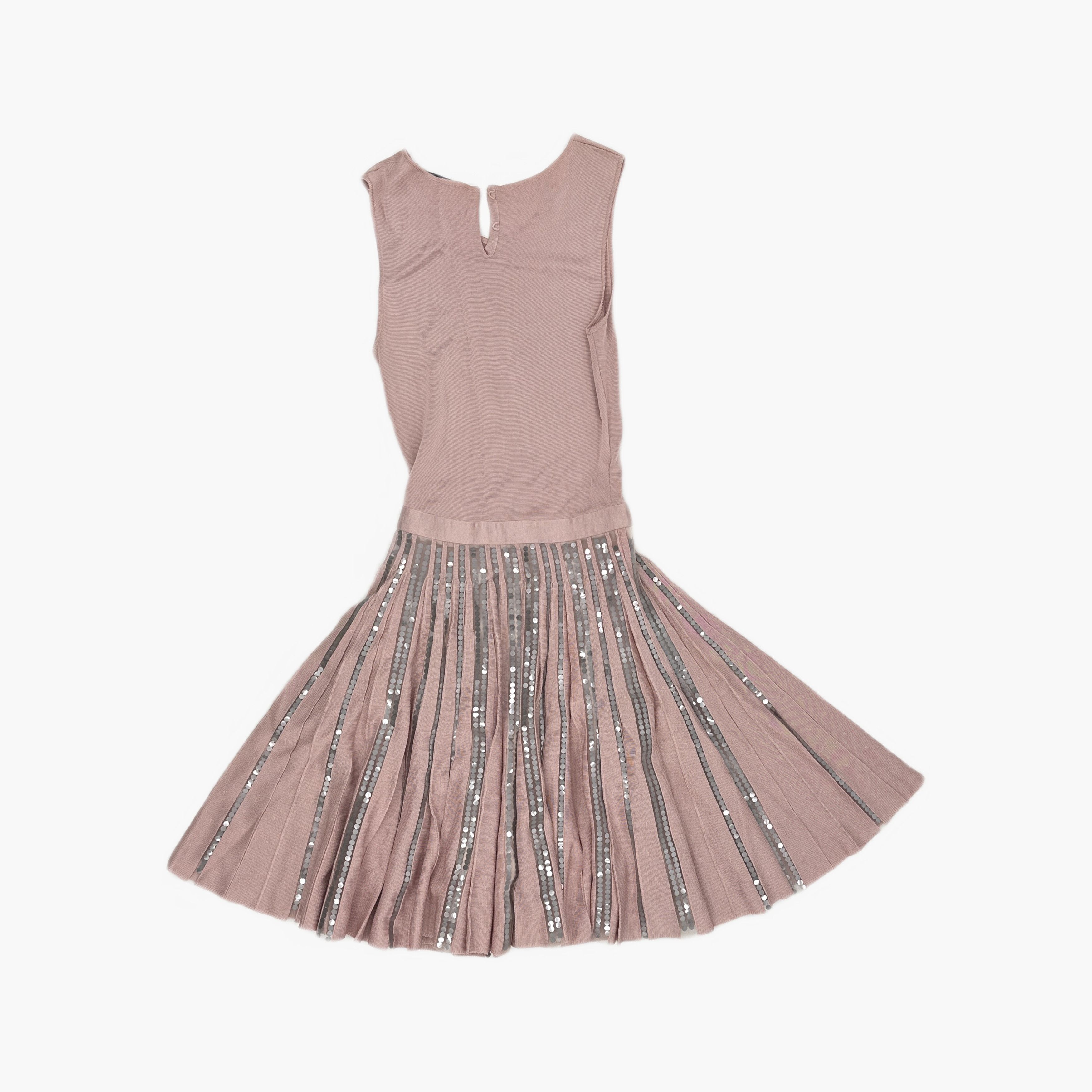 Dior Dior Sequin Trim Sleeveless Dress Size 38 Size S / US 4 / IT 40 - 2 Thumbnail
