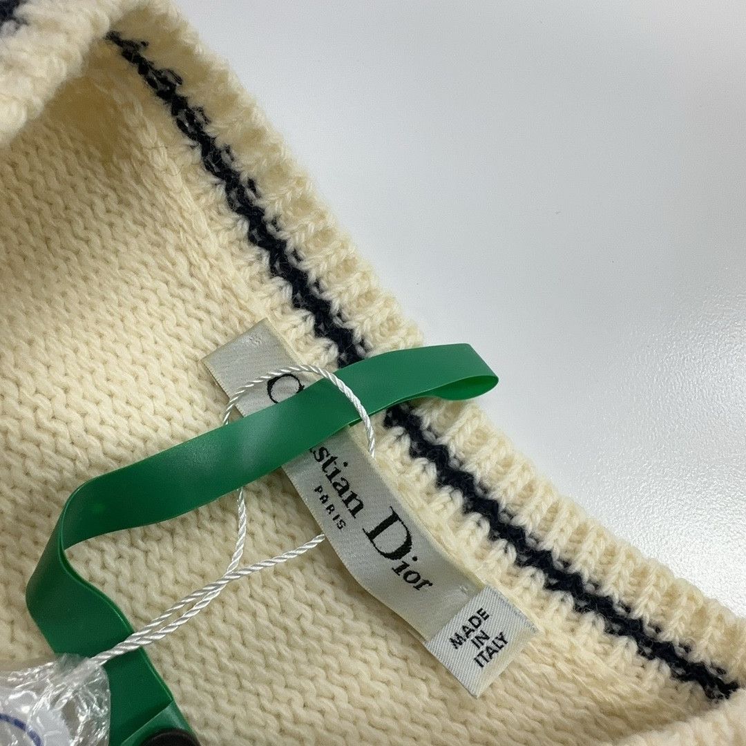 Dior Dior Star Logo Wool Cashmere Sweater Size 38 Size S / US 4 / IT 40 - 4 Thumbnail