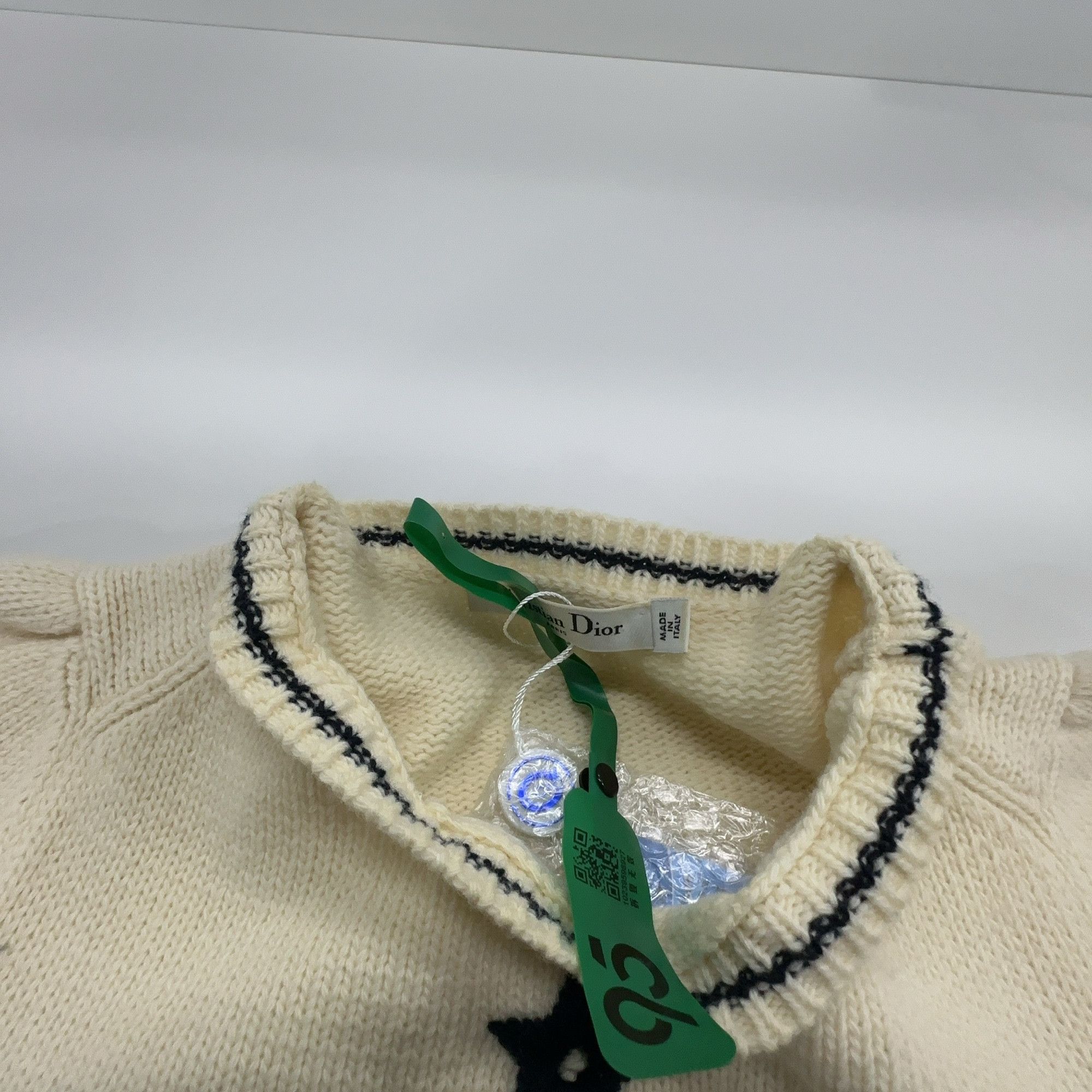 Dior Dior Star Logo Wool Cashmere Sweater Size 38 Size S / US 4 / IT 40 - 5 Thumbnail