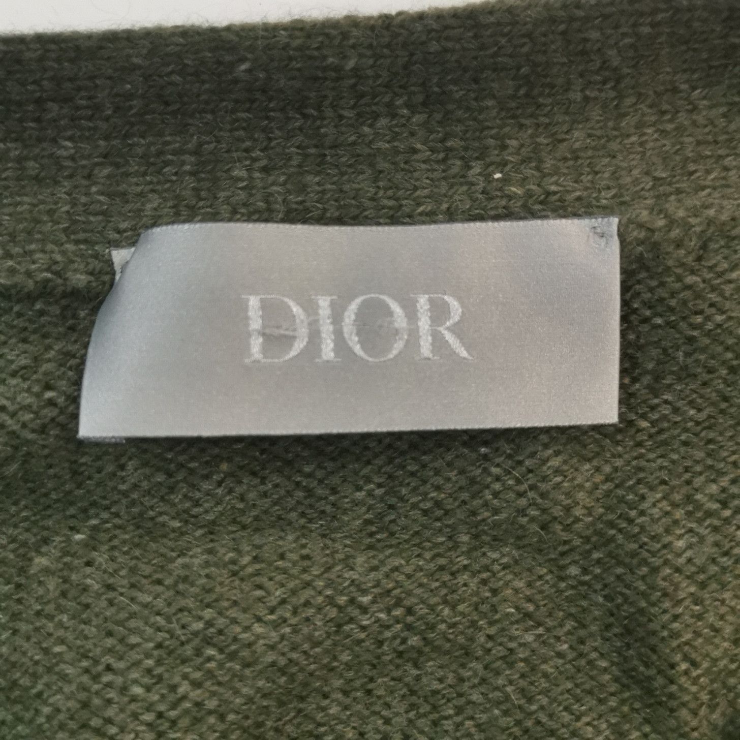 Dior Dior Couture Logo Patch Cardigan Size L Size US L / EU 52-54 / 3 - 5 Thumbnail
