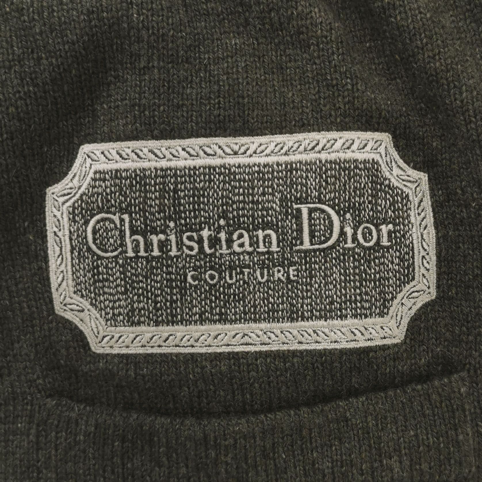 Dior Dior Couture Logo Patch Cardigan Size L Size US L / EU 52-54 / 3 - 3 Thumbnail
