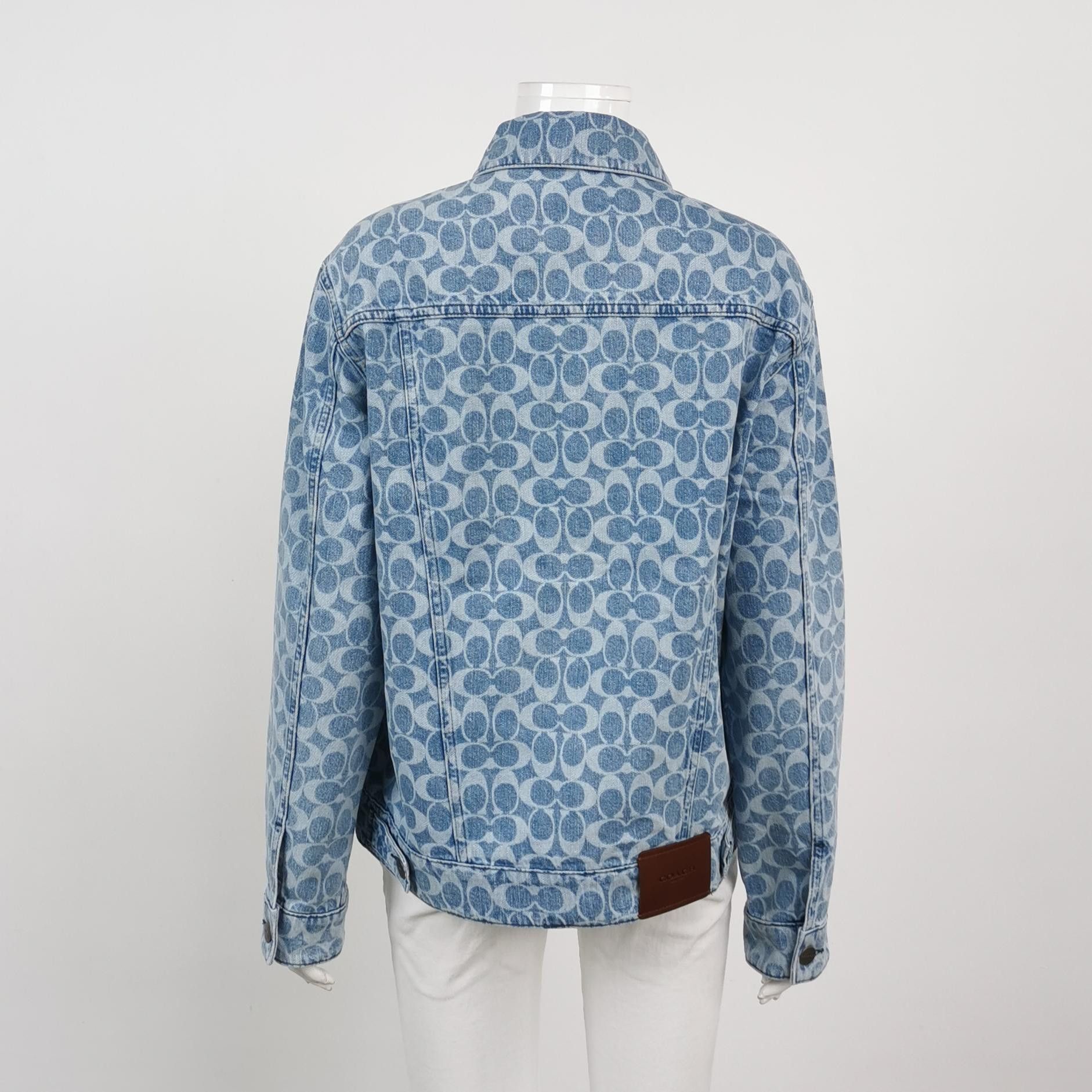 Coach Coach Monogram Denim Jacket Size S Size US S / EU 44-46 / 1 - 2 Thumbnail