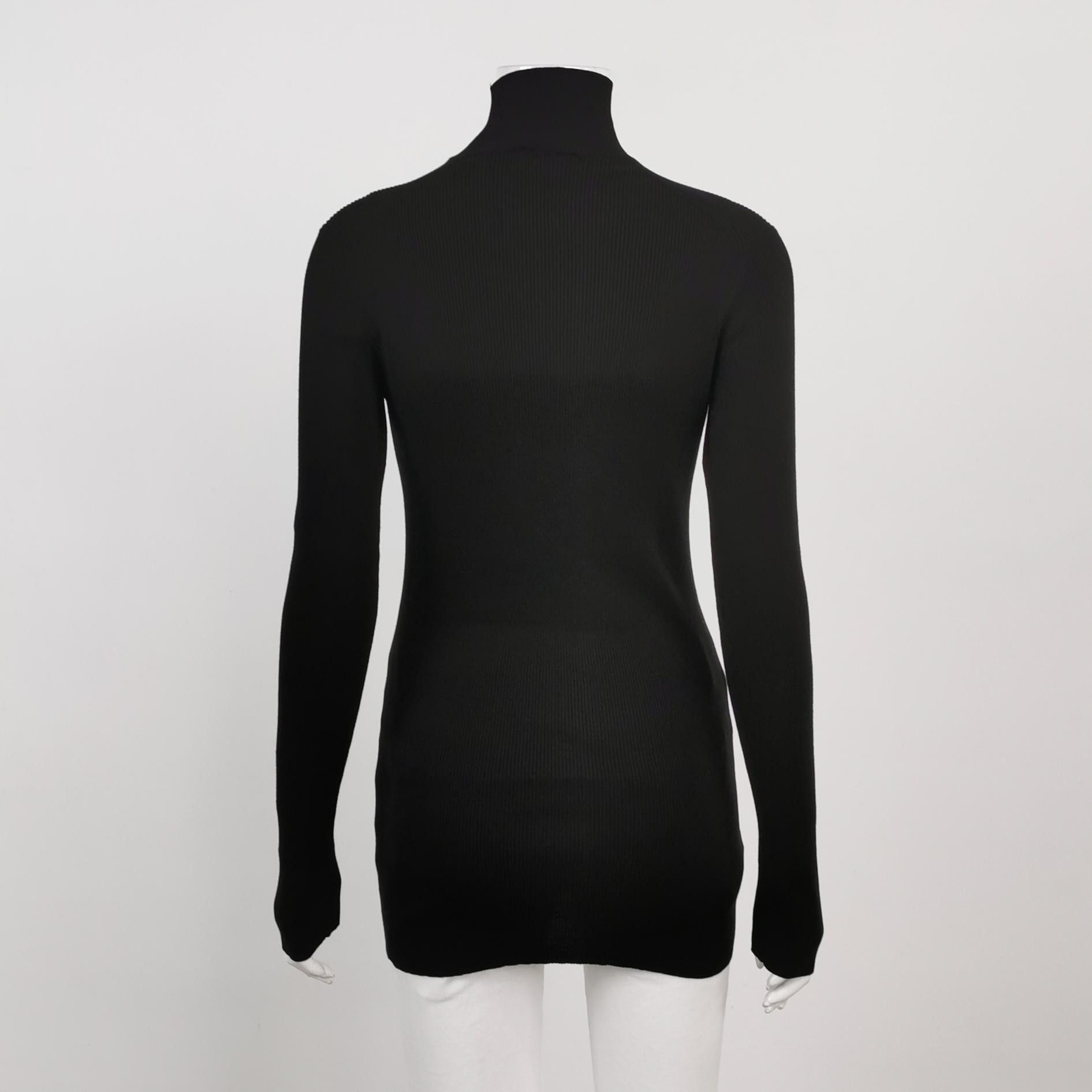 Prada Prada Logo Ribbed Turtleneck Sweater Size 44 Size US S / EU 44-46 / 1 - 2 Thumbnail