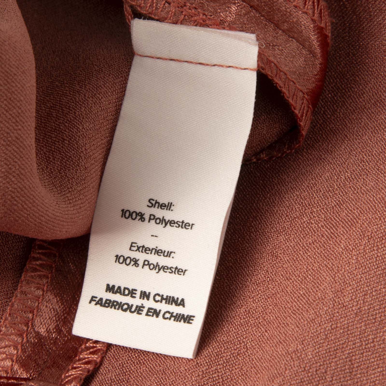 Cinq a Sept Copper Satin Straight Trousers Size 27" / US 4 / IT 40 - 6 Thumbnail
