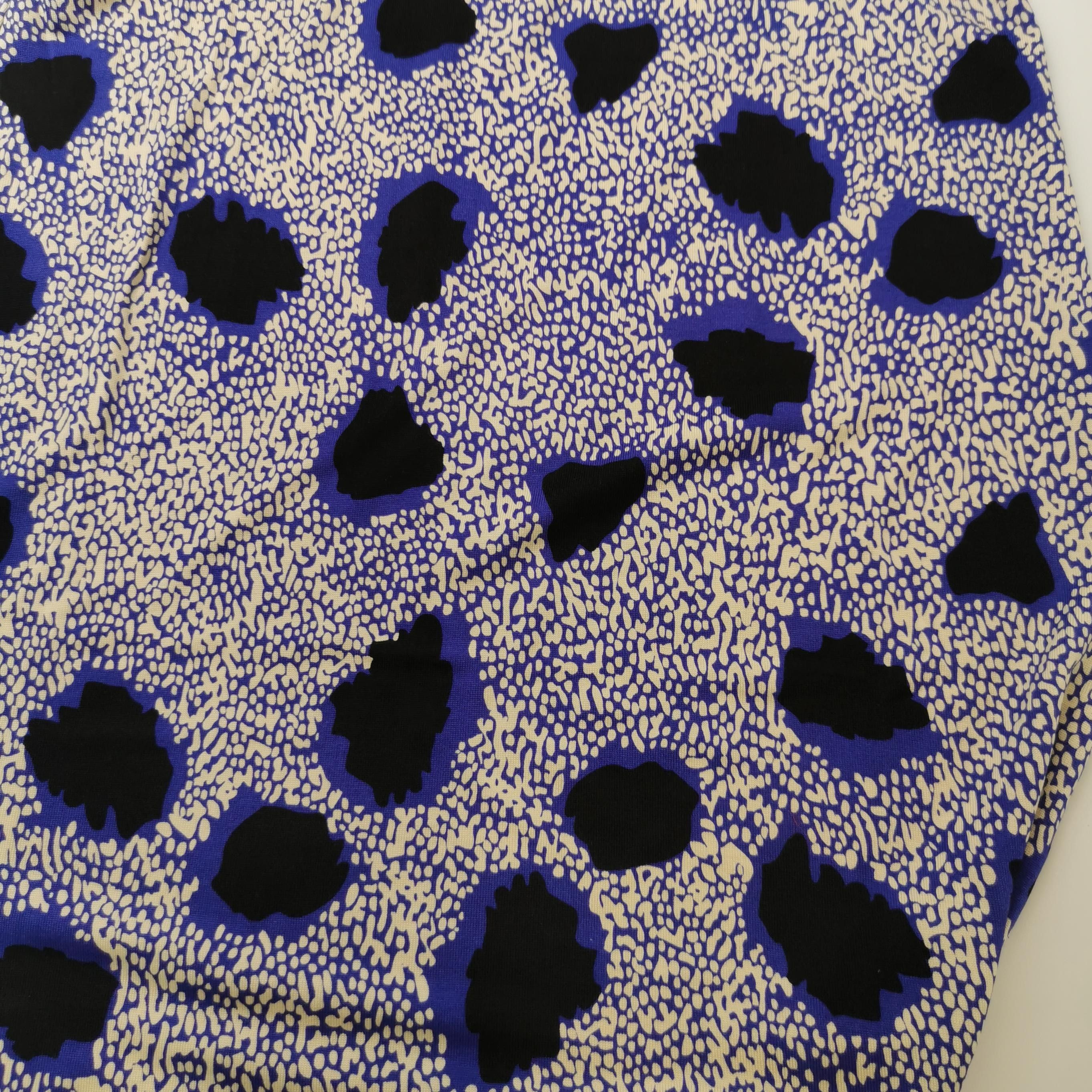 Diane von Furstenberg DIANE von FURSTENBERG Silk Printed Mini Dress US 0 Size XS / US 0-2 / IT 36-38 - 3 Thumbnail