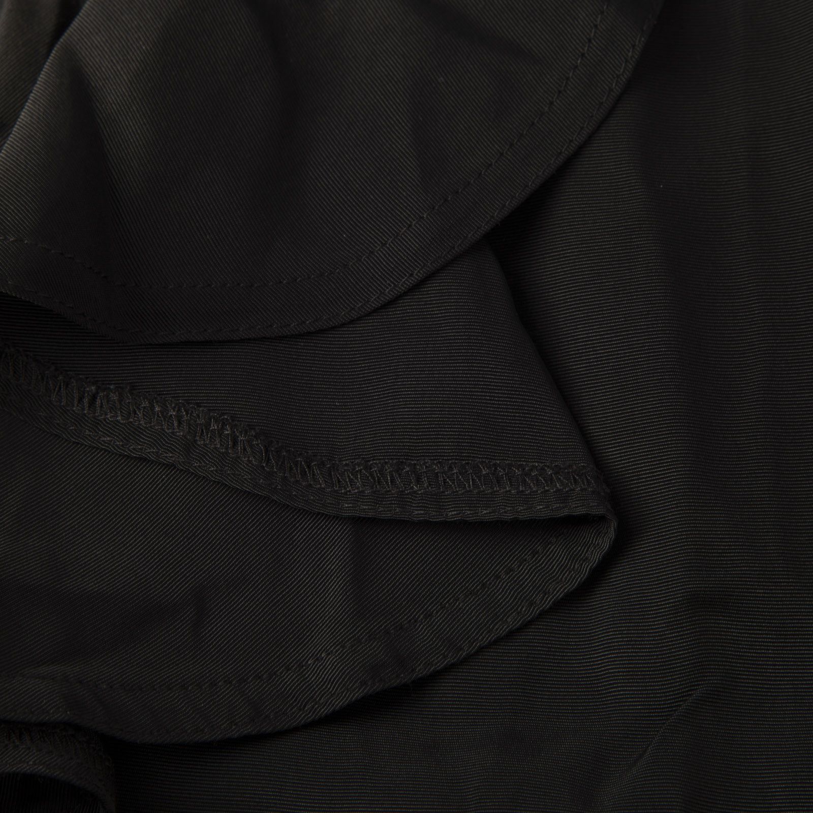Sandro Black High Low Ruffle Skirt Size 28" / US 6 / IT 42 - 3 Thumbnail