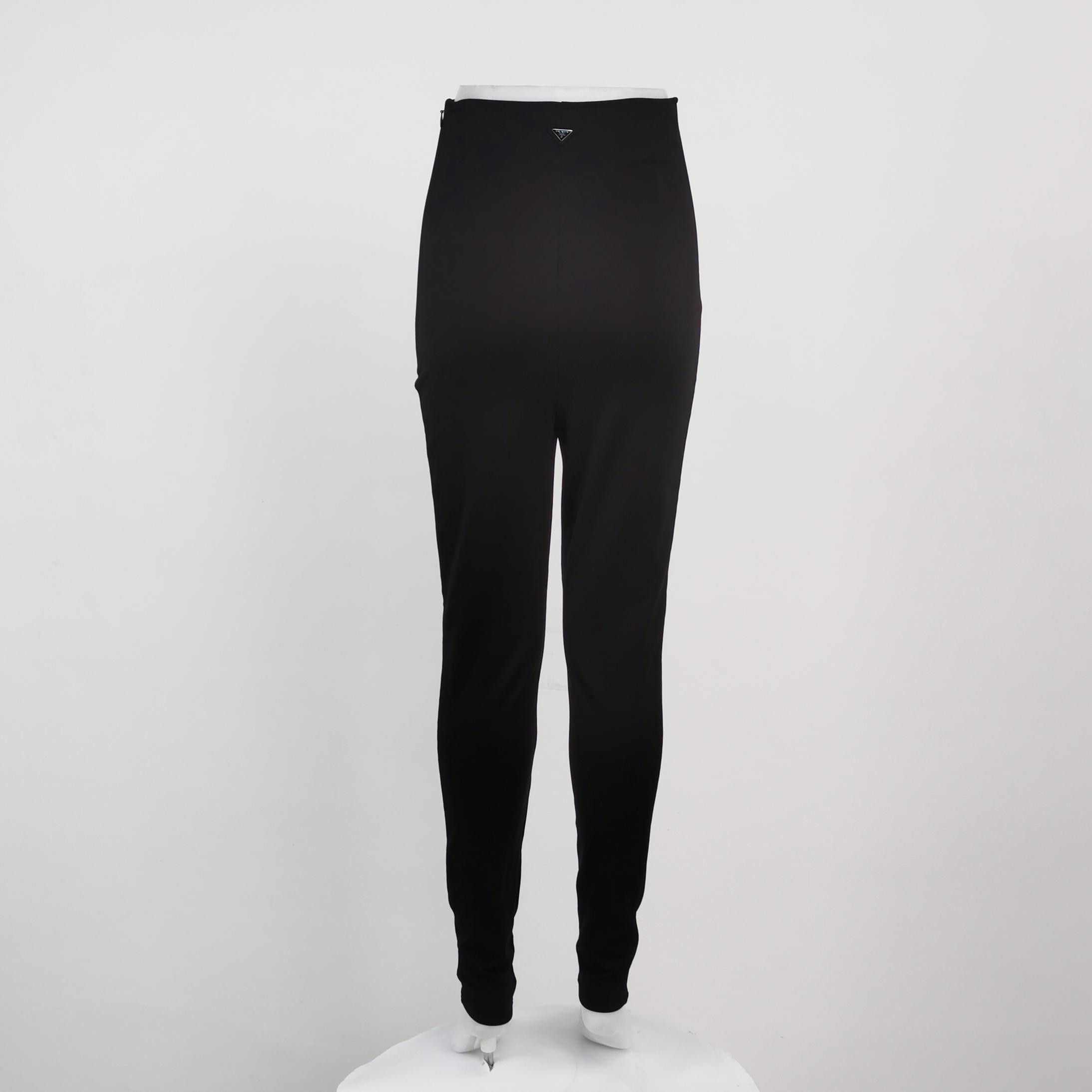 Prada Prada Triangle Logo Pants Size 38 Size 26" / US 2 / IT 38 - 2 Thumbnail