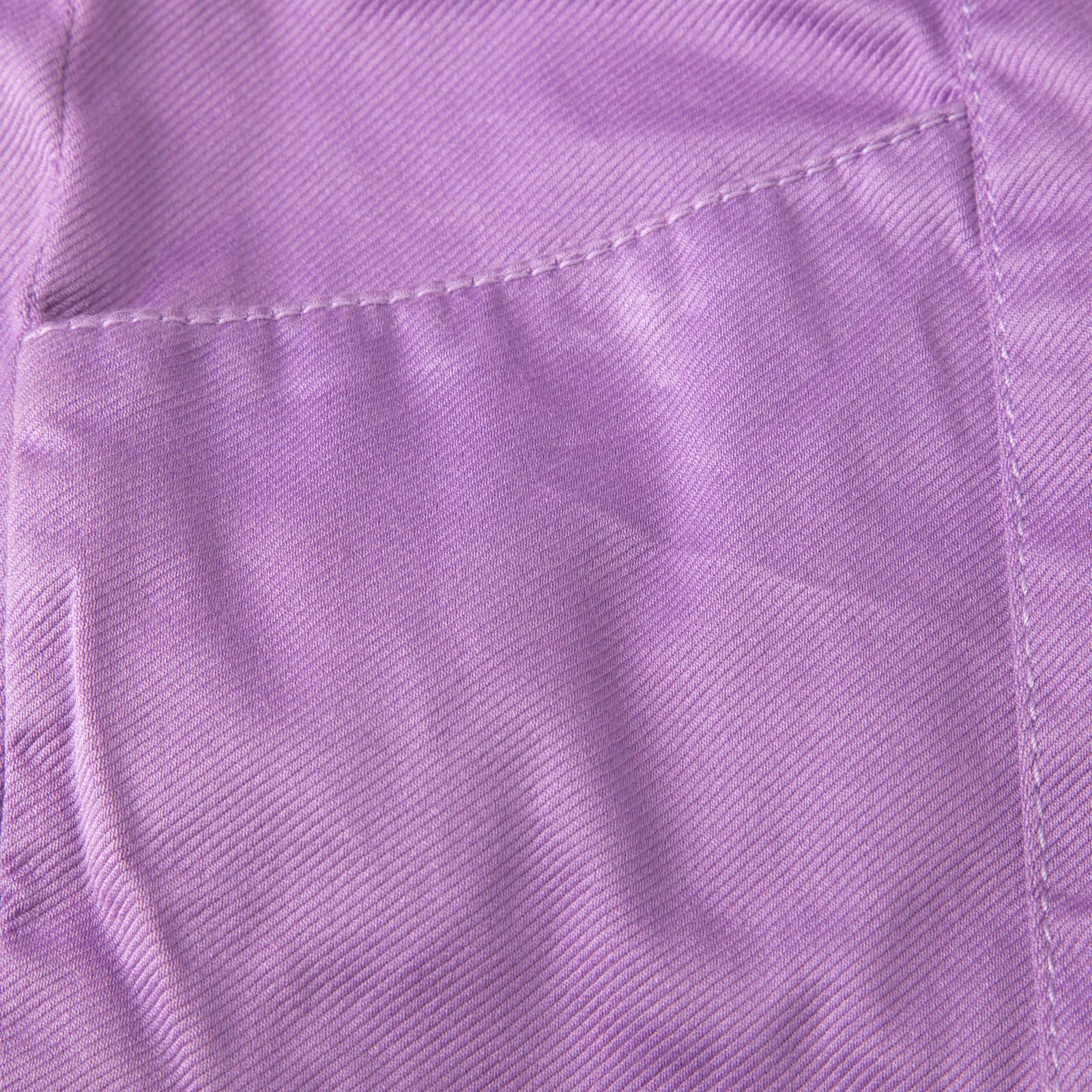 Gucci Purple Slim Cropped Trousers Size 28" / US 6 / IT 42 - 3 Thumbnail