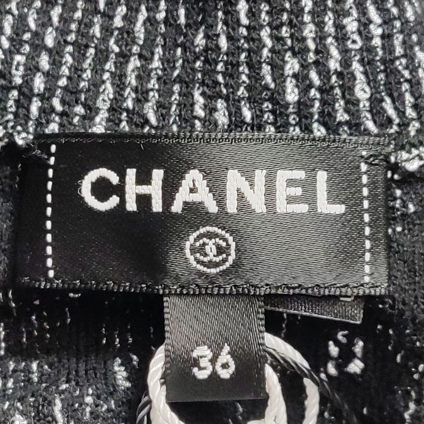 Chanel Chanel Metallic Patterned Sweater Size 36 Size XS / US 0-2 / IT 36-38 - 7 Thumbnail