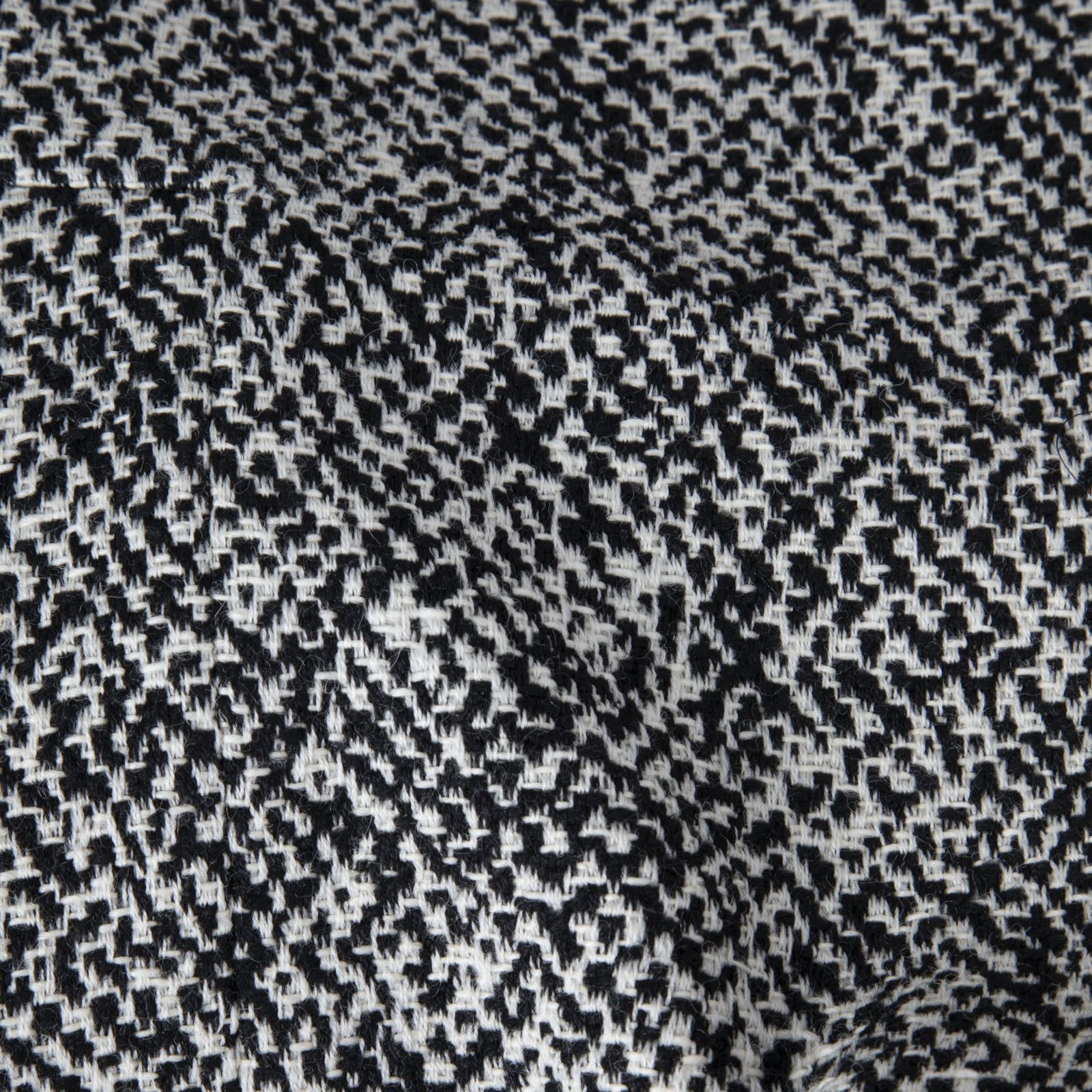 Lanvin Black & White Wool Flared Skirt Size 26" / US 2 / IT 38 - 3 Thumbnail