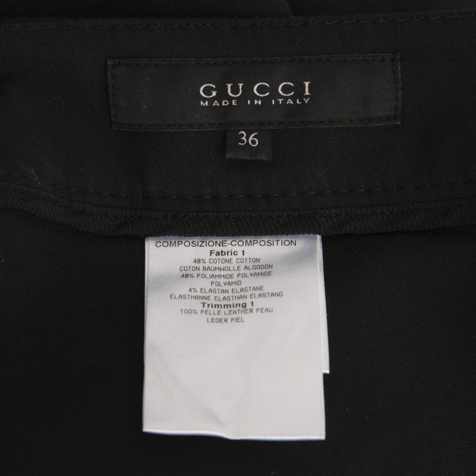 Gucci Black Horsebit Buckle Trousers Size 25" / US 0 / IT 36 - 4 Thumbnail