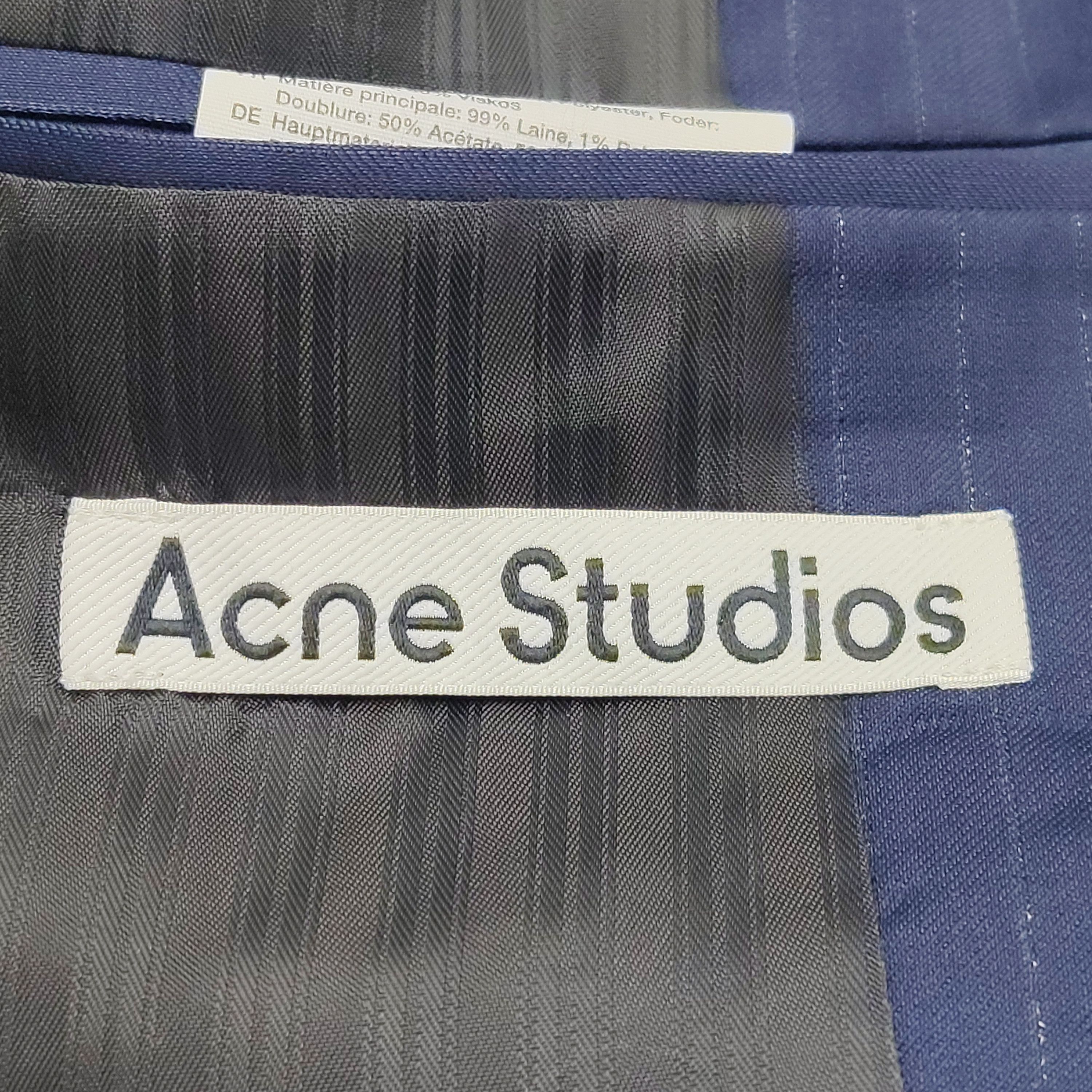 Acne Studios Acne Studios Pinstripe Blazer 38R Size 38R - 5 Thumbnail