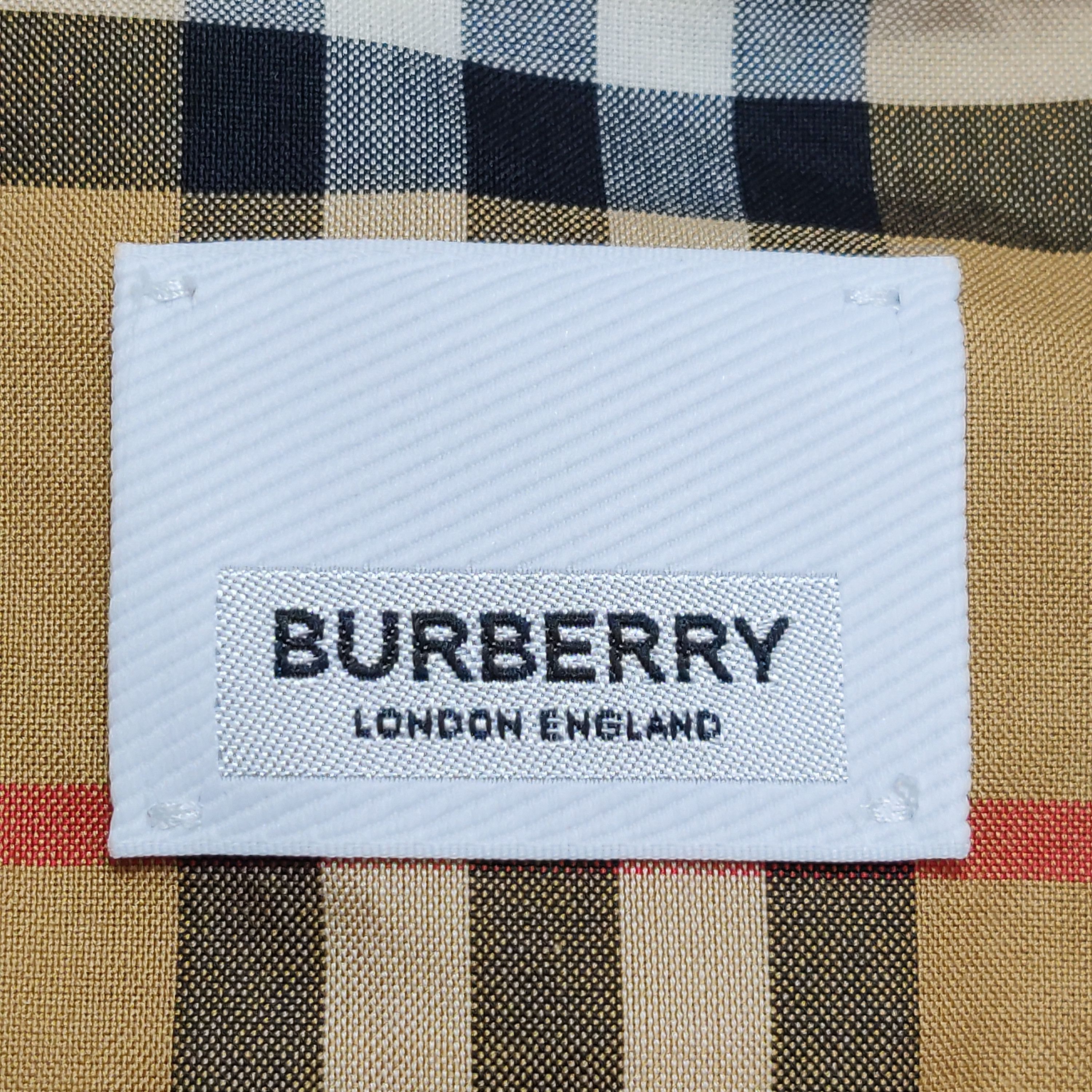Burberry Burberry Check Button Up Shirt US 6 Size M / US 6-8 / IT 42-44 - 6 Thumbnail
