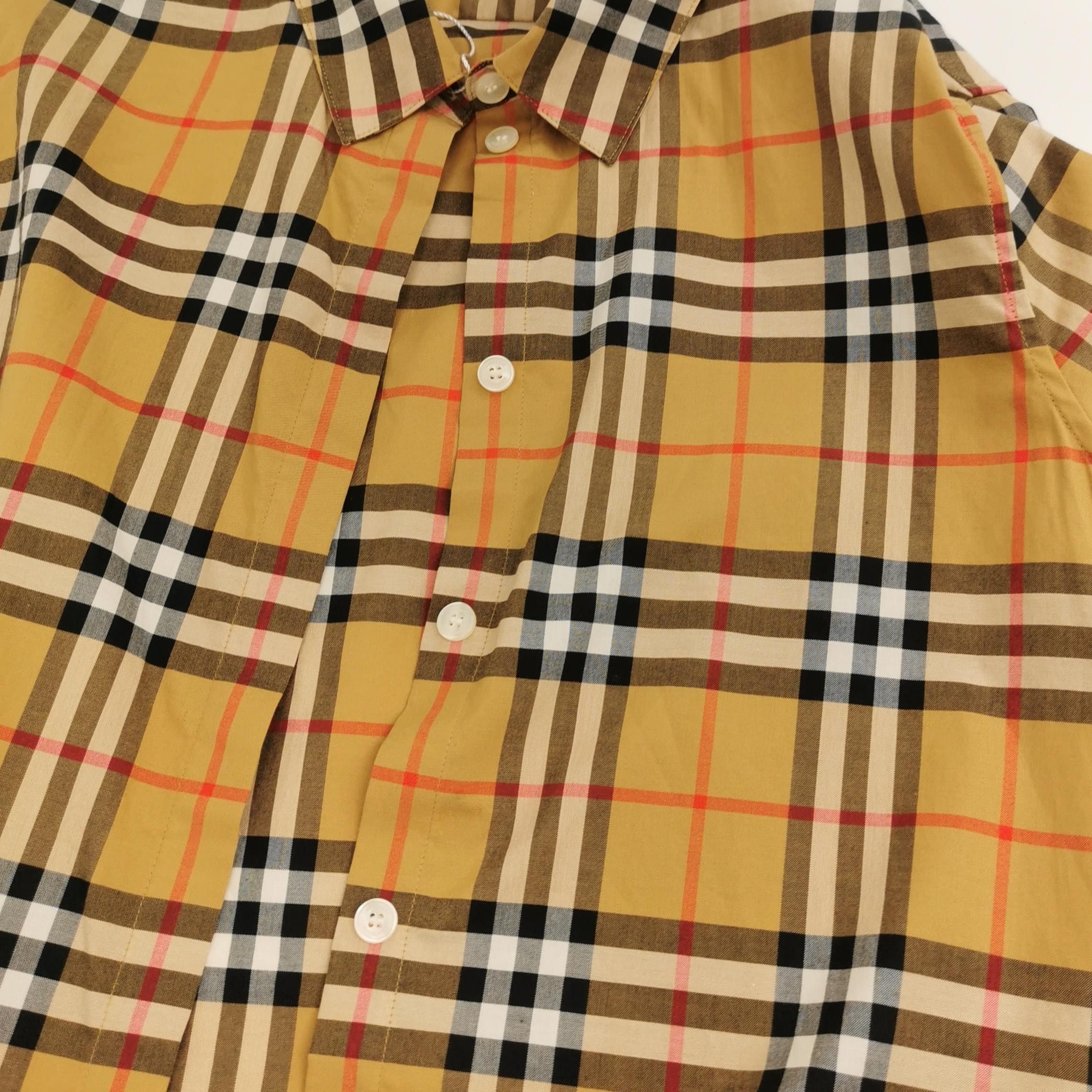 Burberry Burberry Check Button Up Shirt US 6 Size M / US 6-8 / IT 42-44 - 3 Thumbnail