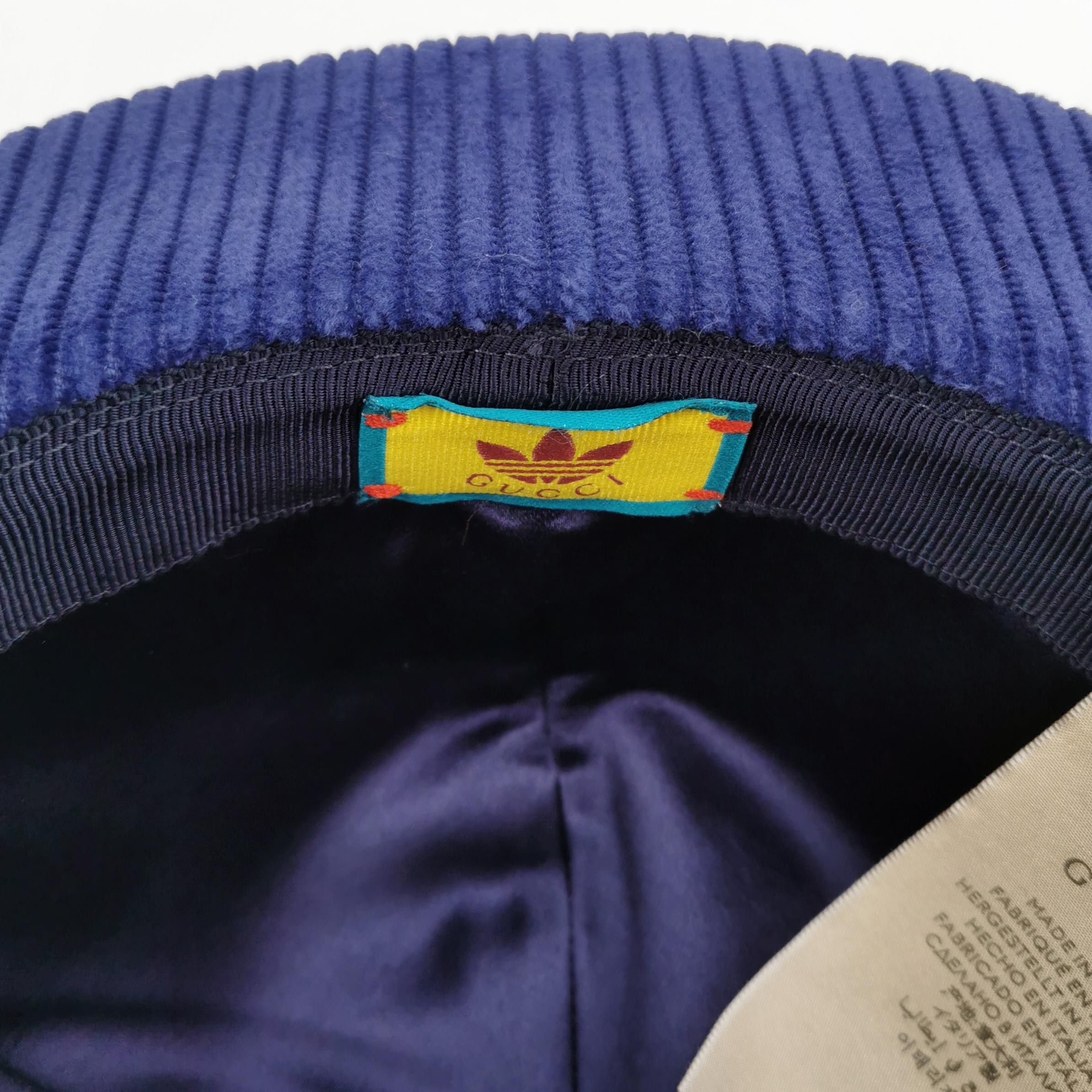 Gucci Gucci x Adidas Corduroy Fedora Hat ONE SIZE Size ONE SIZE - 4 Thumbnail