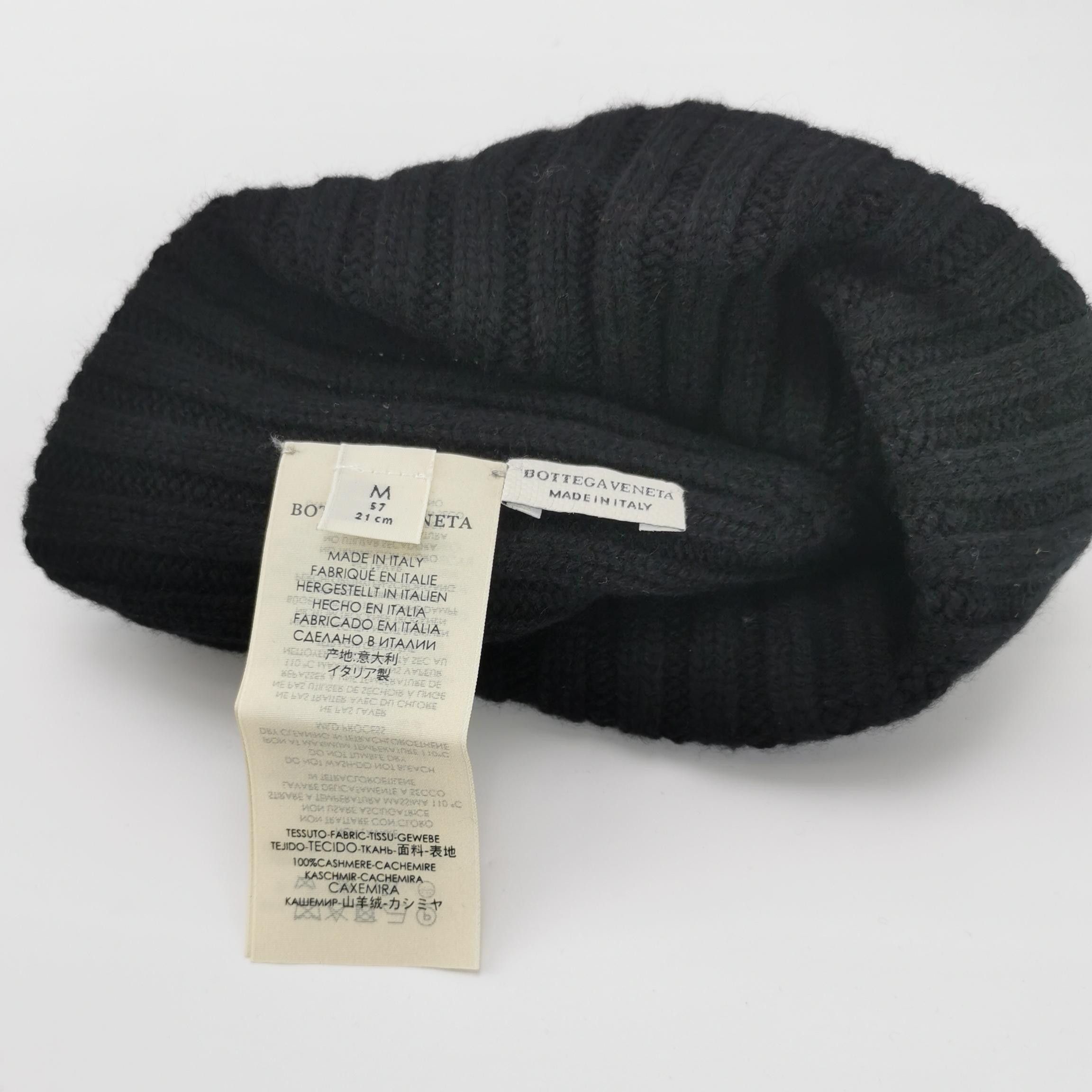Bottega Veneta Bottega Veneta Cashmere Beanie Size M Size ONE SIZE - 5 Thumbnail