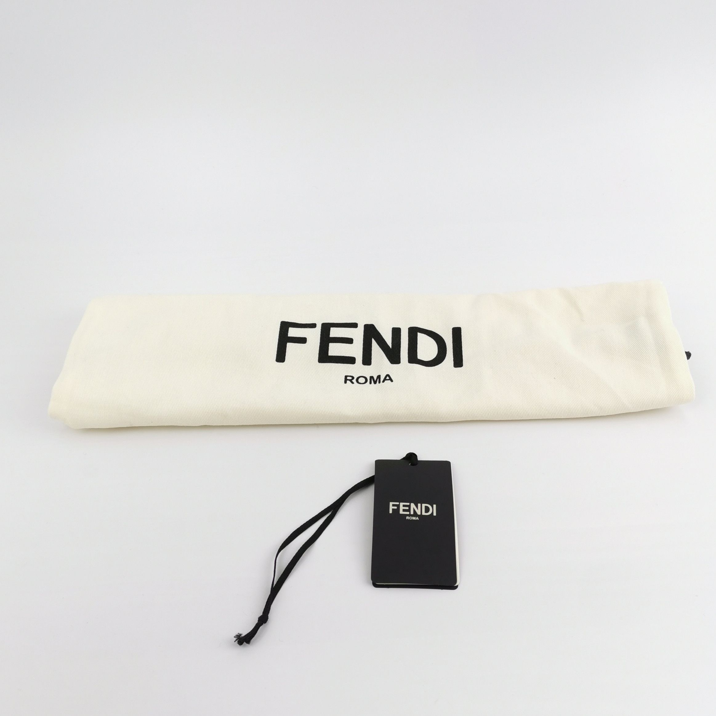 Fendi Fendi FF Logo Baseball Cap One Size Size ONE SIZE - 5 Thumbnail
