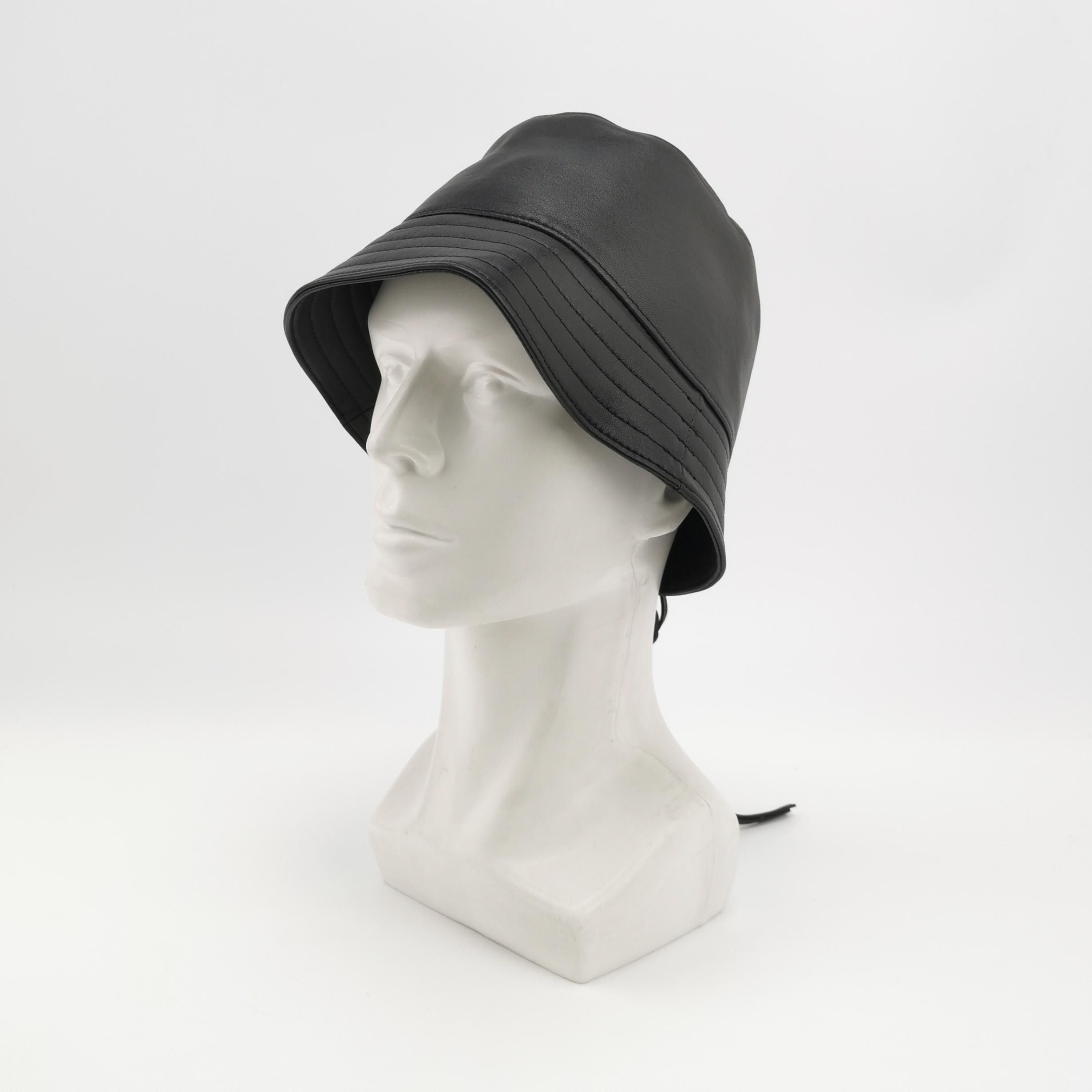 Loewe Loewe Anagram Leather Bucket Hat One Size Size ONE SIZE - 2 Thumbnail