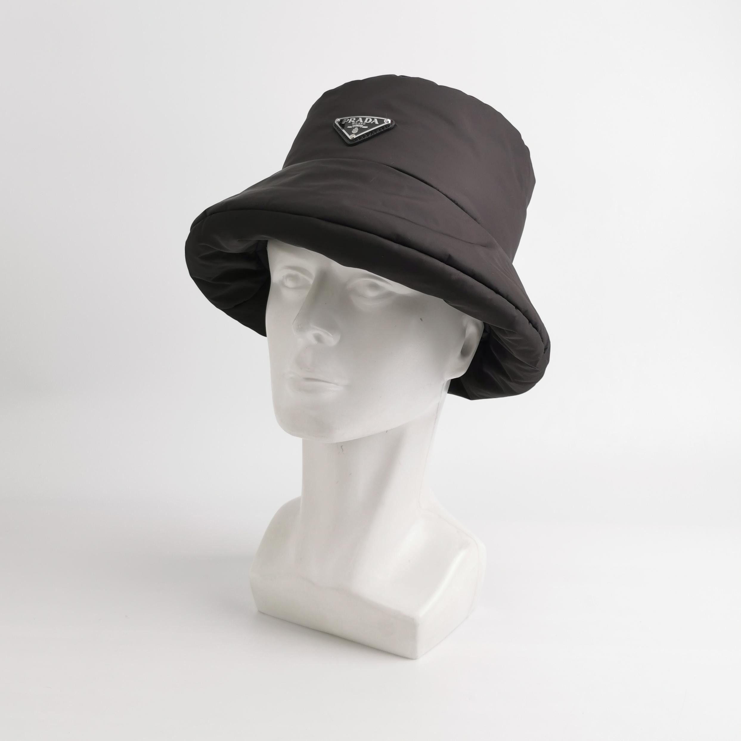 Prada Prada Re-Nylon Bucket Hat Size M Size ONE SIZE - 2 Thumbnail
