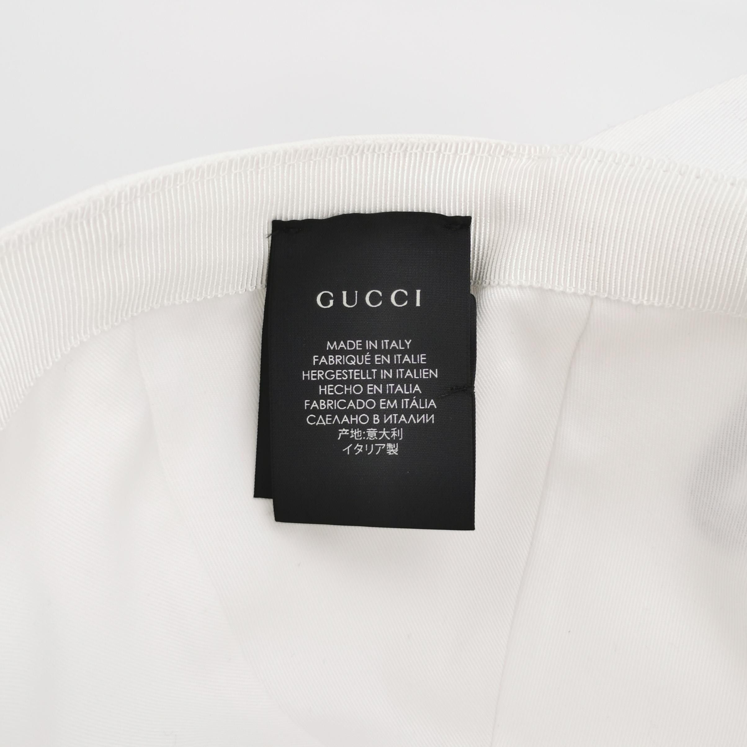 Gucci Gucci Logo Baseball Cap Size ONE SIZE - 6 Thumbnail